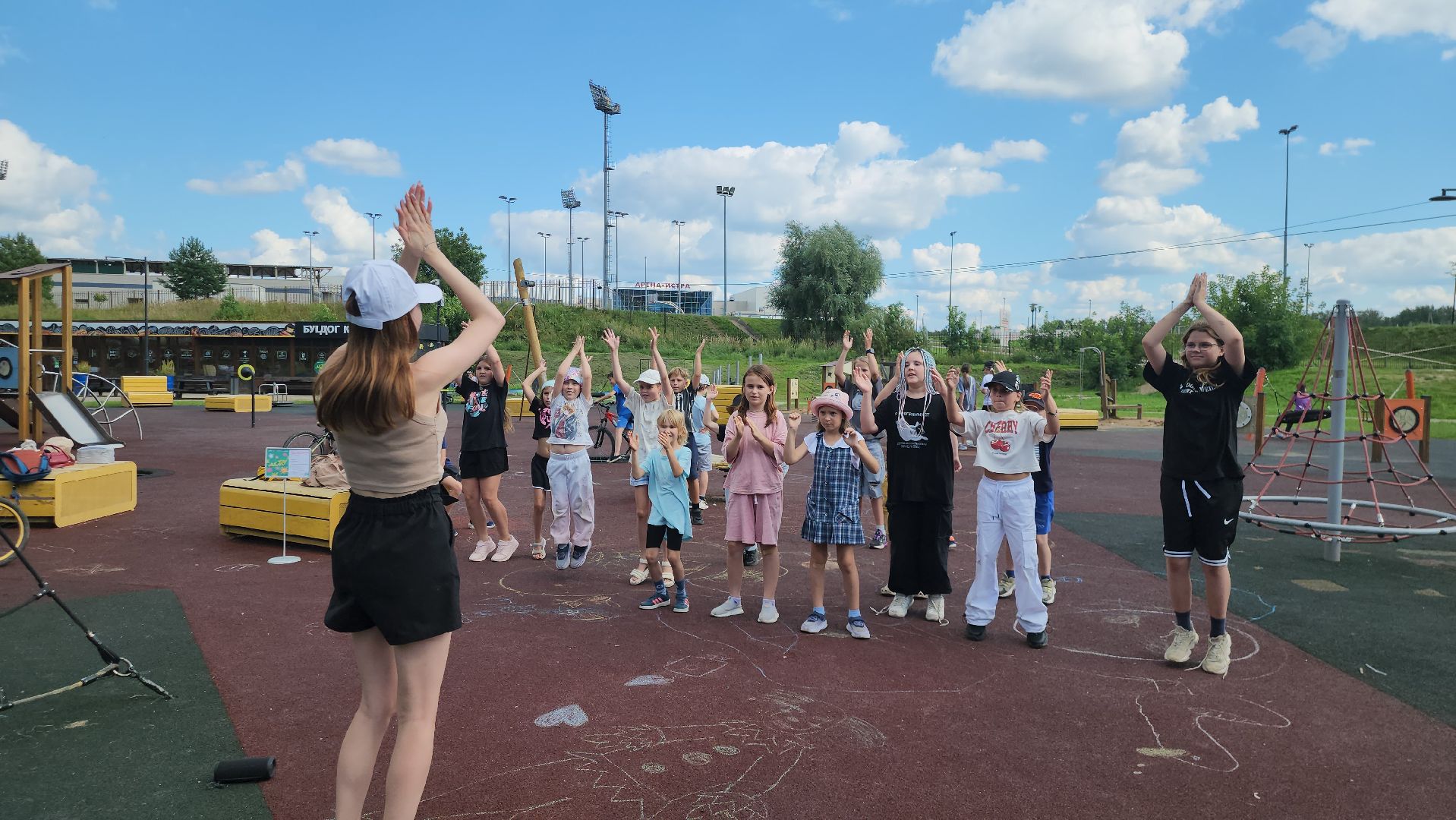 Истра, дети, Танцы, Флешмоб,