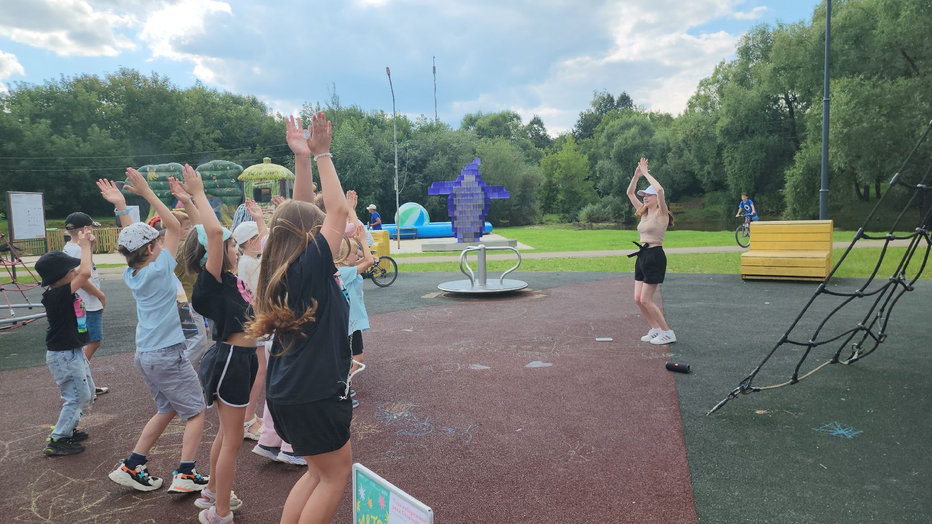 Истра, дети, Танцы, Флешмоб,