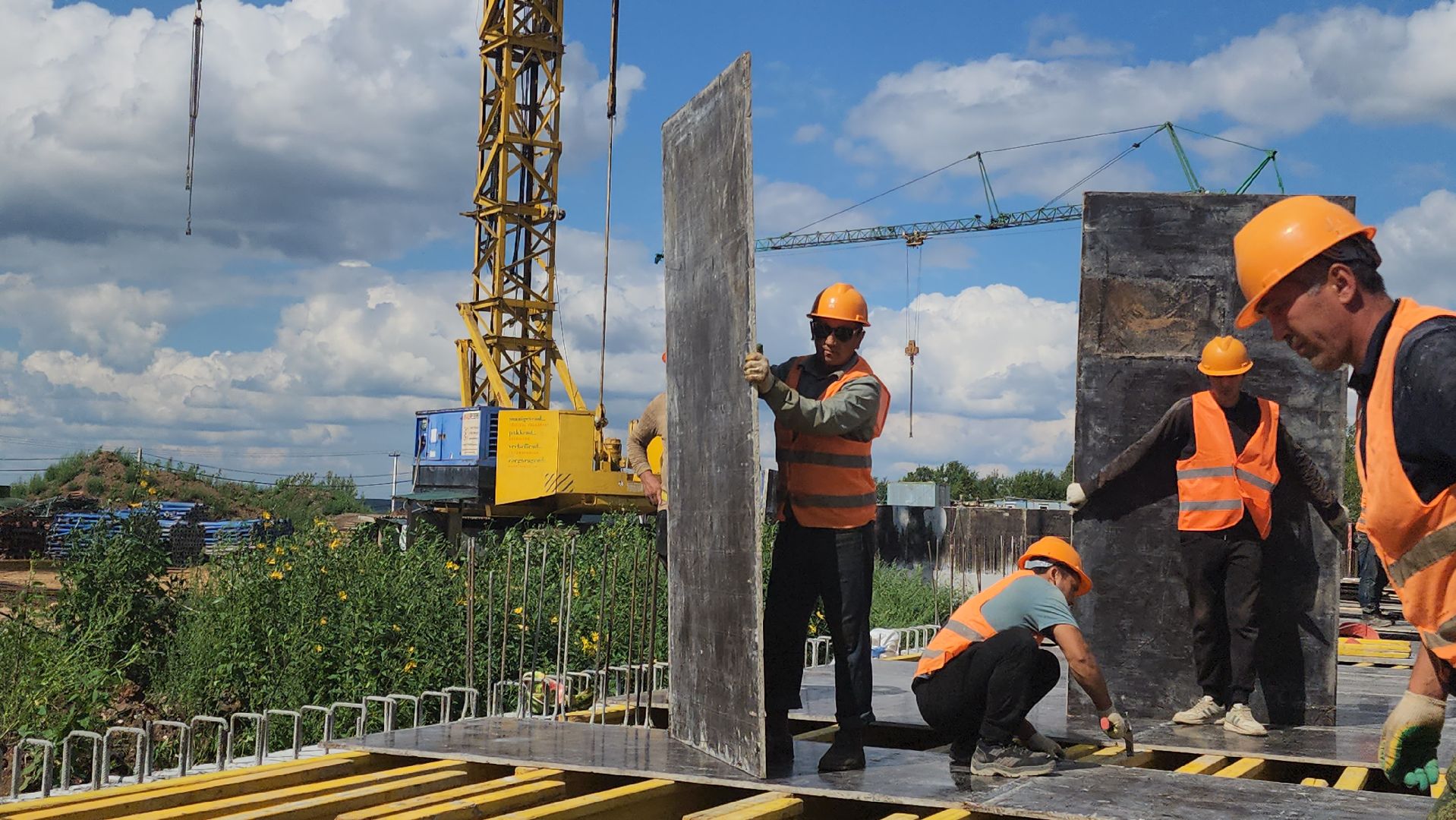 Зарайск, Строительство, Новый дом в Зарайске, Жилье для переселенцев,