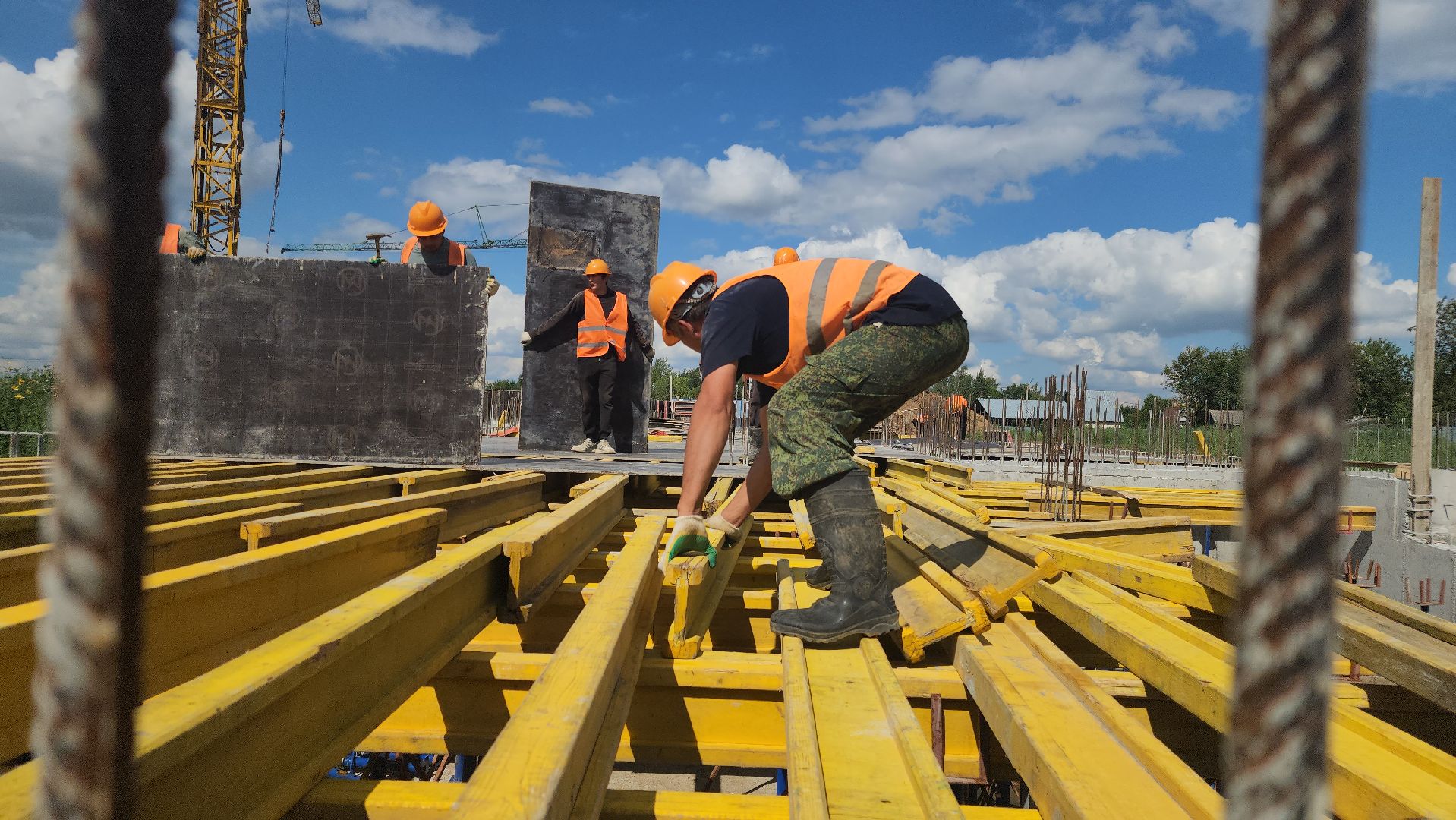 Зарайск, Строительство, Новый дом в Зарайске, Жилье для переселенцев,