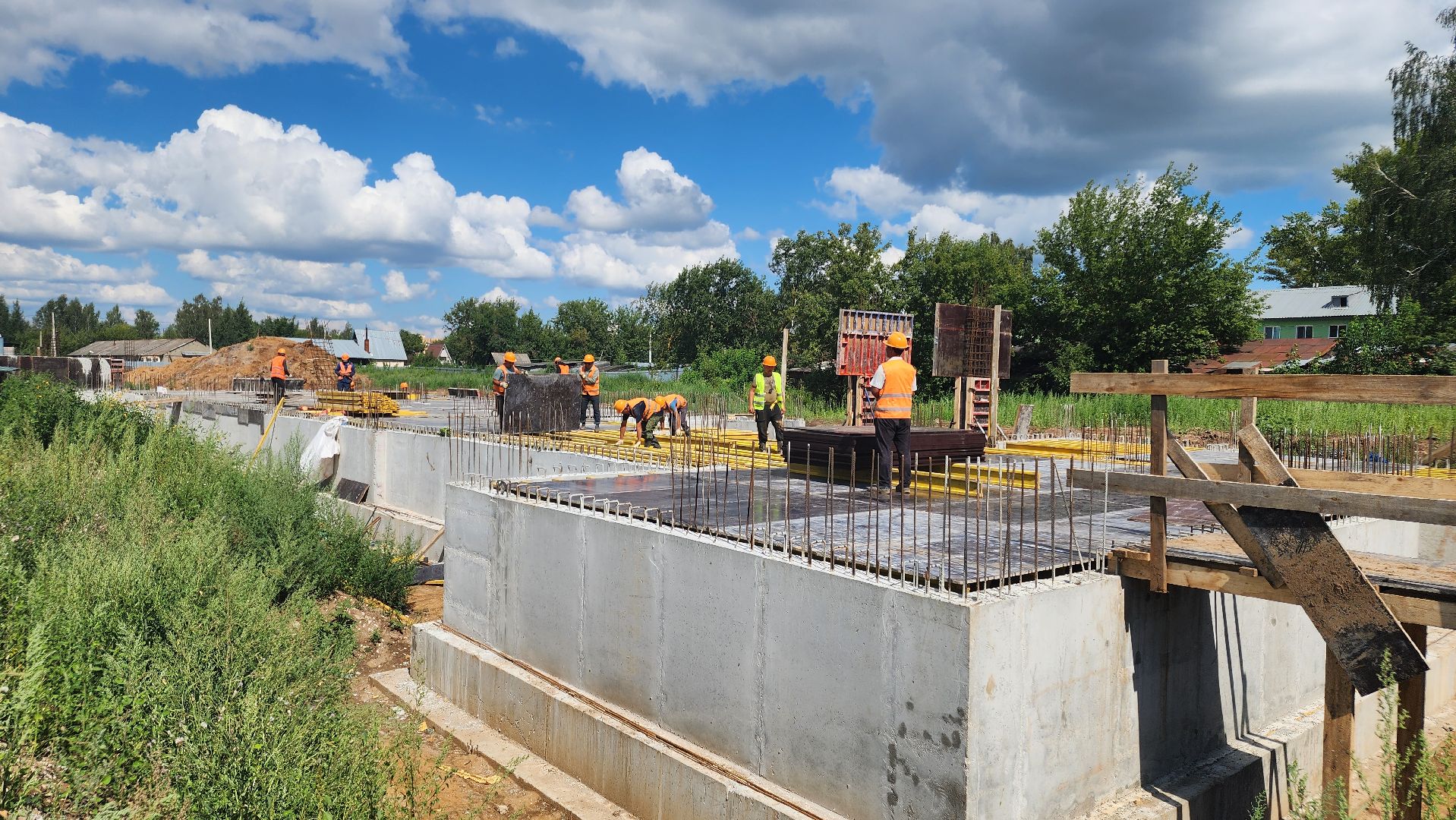 Зарайск, Строительство, Новый дом в Зарайске, Жилье для переселенцев,