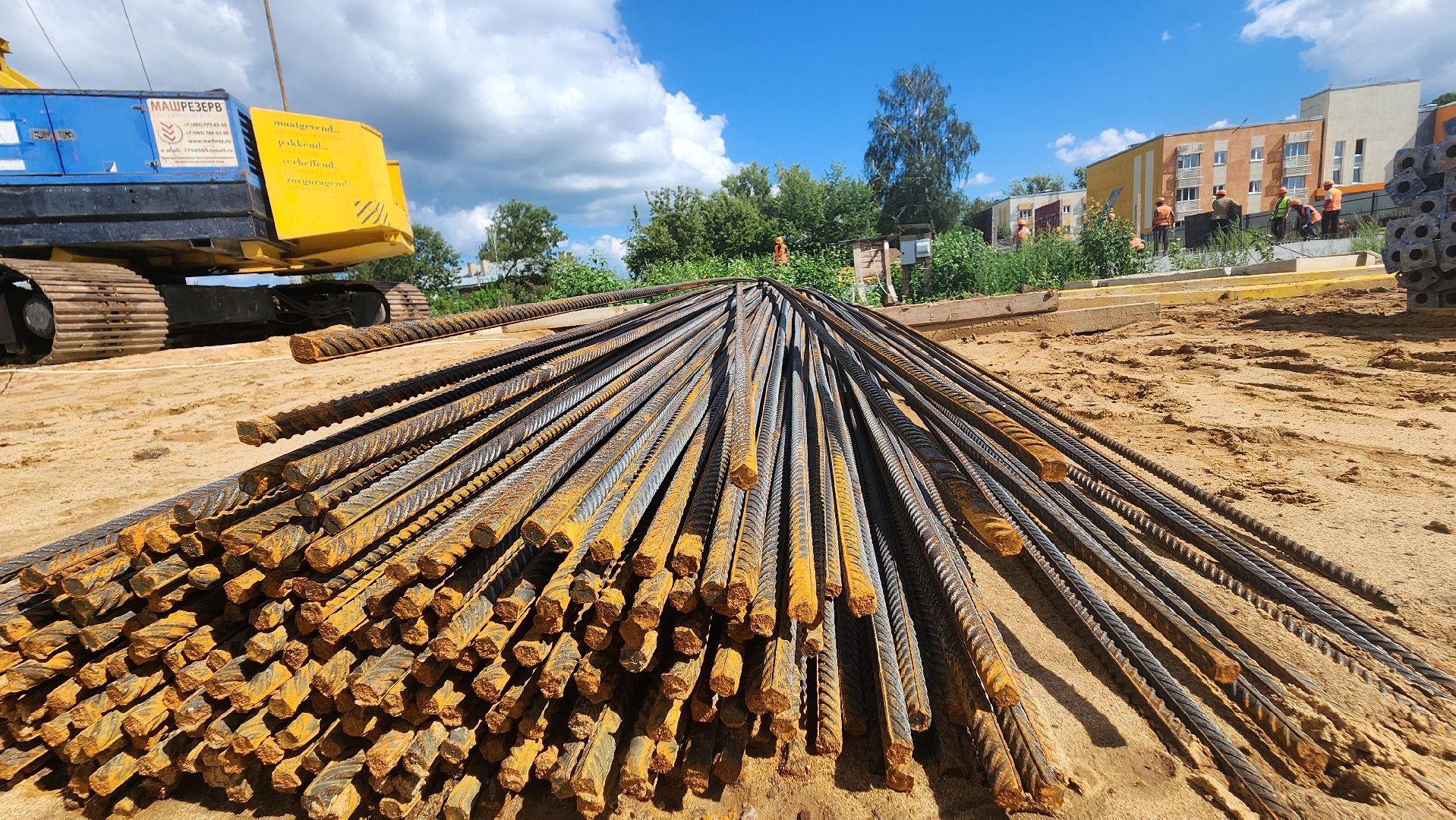 Зарайск, Строительство, Новый дом в Зарайске, Жилье для переселенцев,