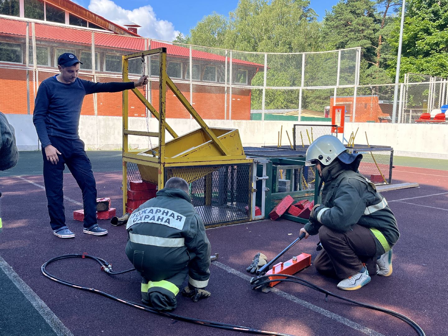 наро-фоминский городской округ,лагерь литвиново, профориентация, летние каникулы, мчс россии,