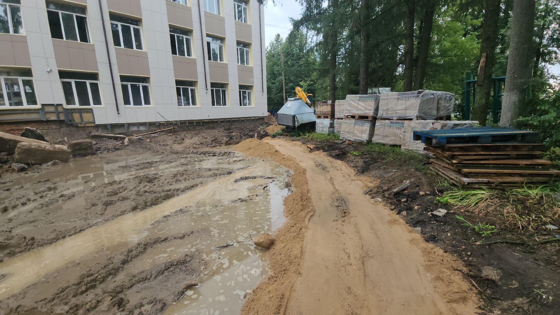 серпухов, улица водонапорная, школа 6, капитальный ремонт школы,