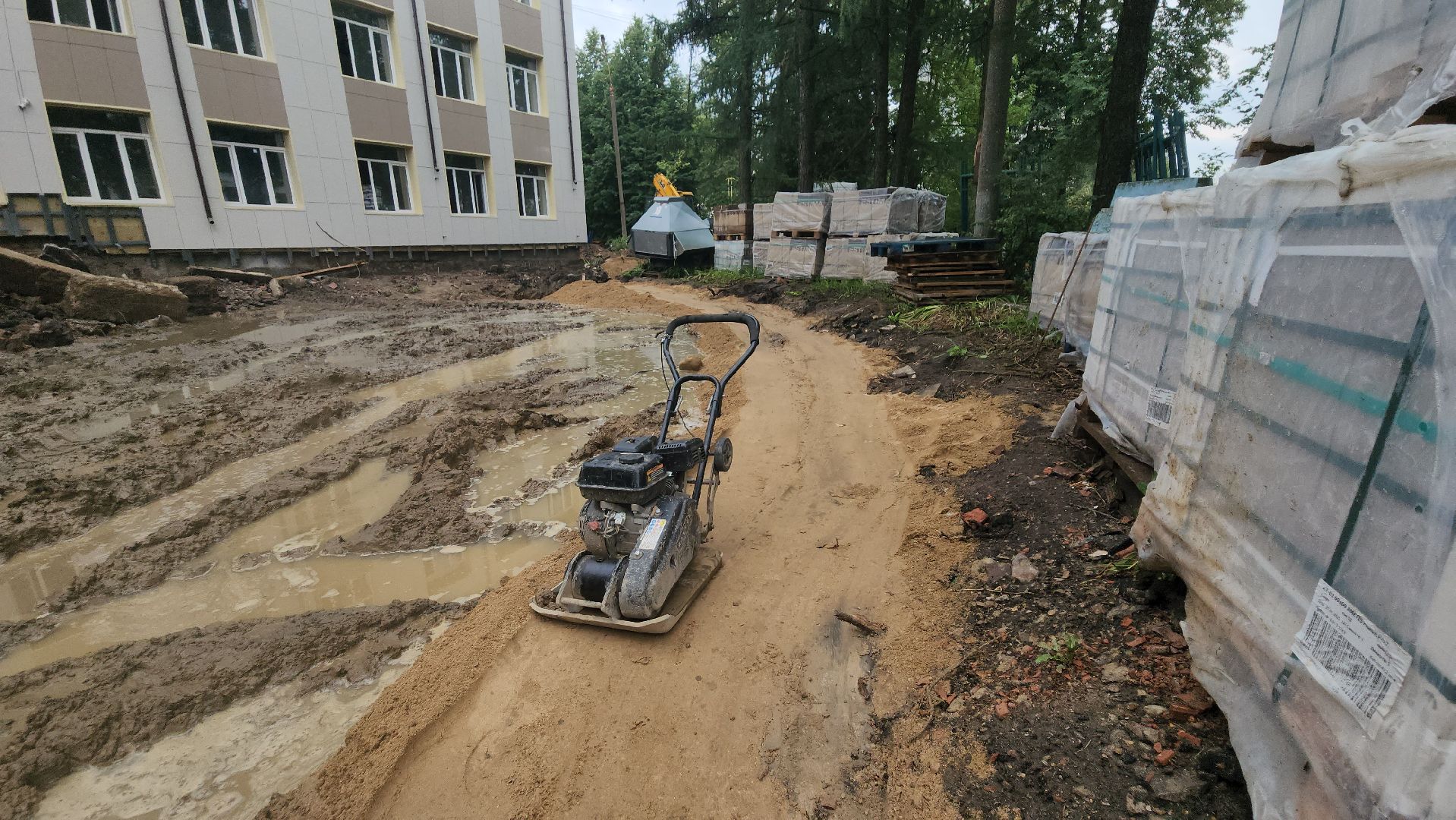 серпухов, улица водонапорная, школа 6, капитальный ремонт школы,