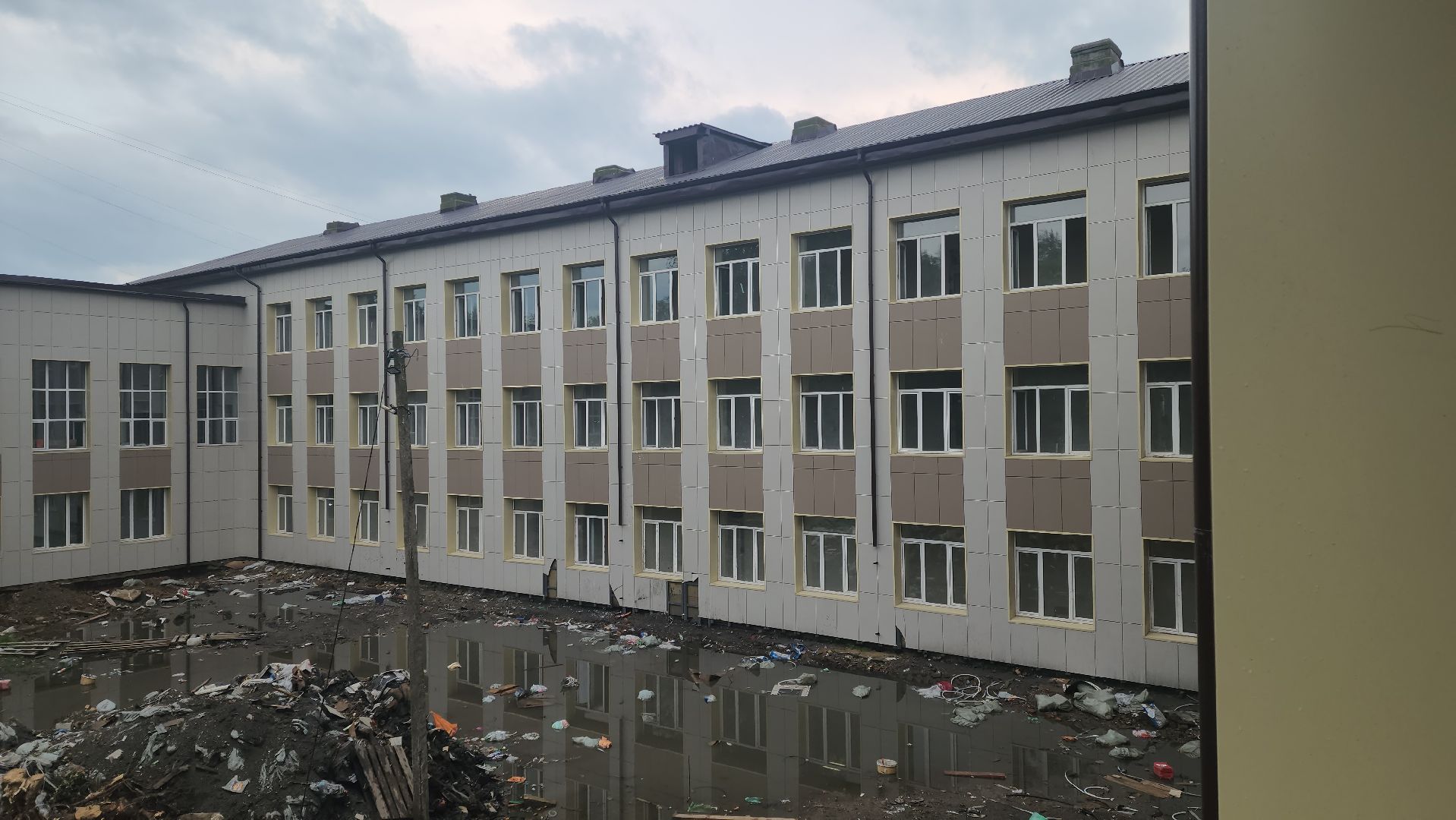 серпухов, улица водонапорная, школа 6, капитальный ремонт школы,