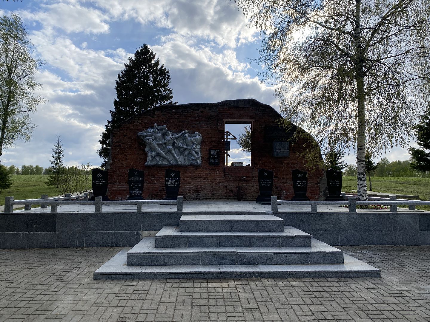 Чехов, деревня, Леоново, ВОВ, Пункт воинской доблести, краевед, День победы