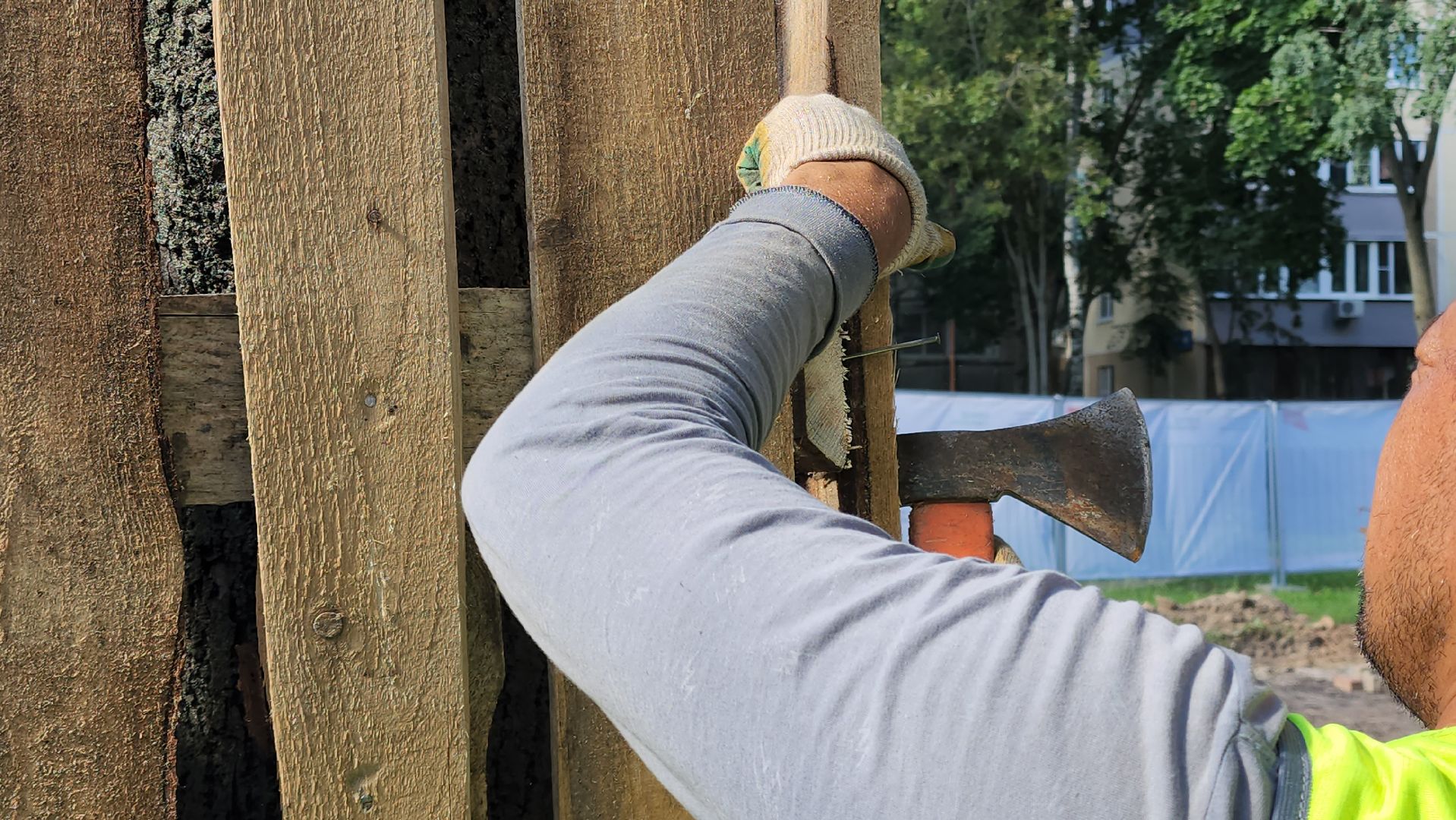 пушкино, пушкинский городской округ, Микрорайон Дзержинец, благоустройство,