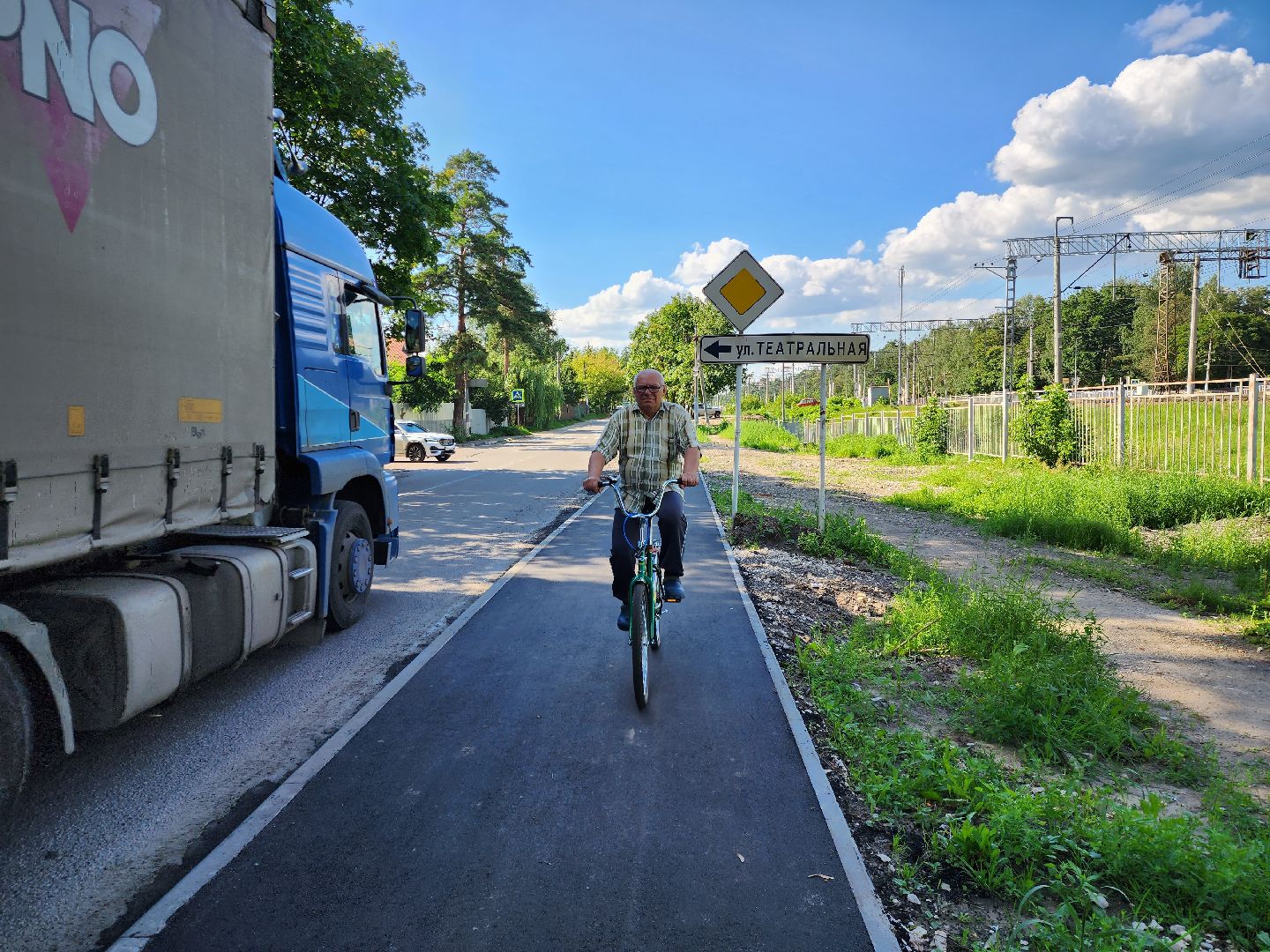 раменское, дороги, новый тротуар в поселке ильинский,