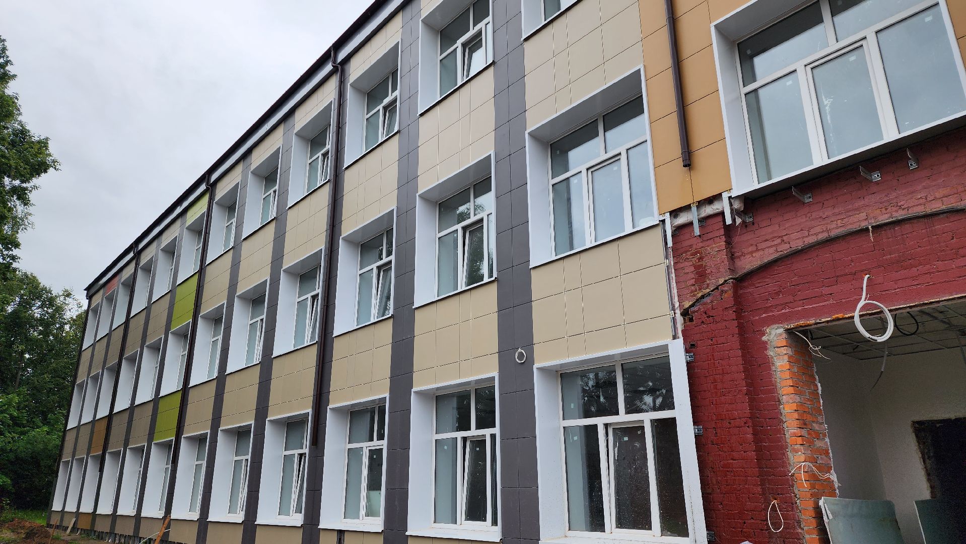 истра, капремонт школы, строительство,