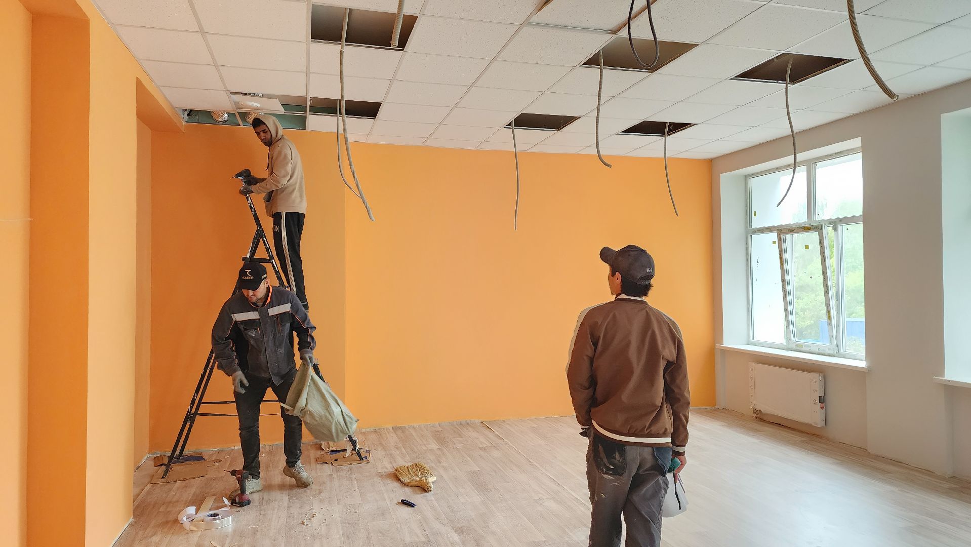 истра, капремонт школы, строительство,