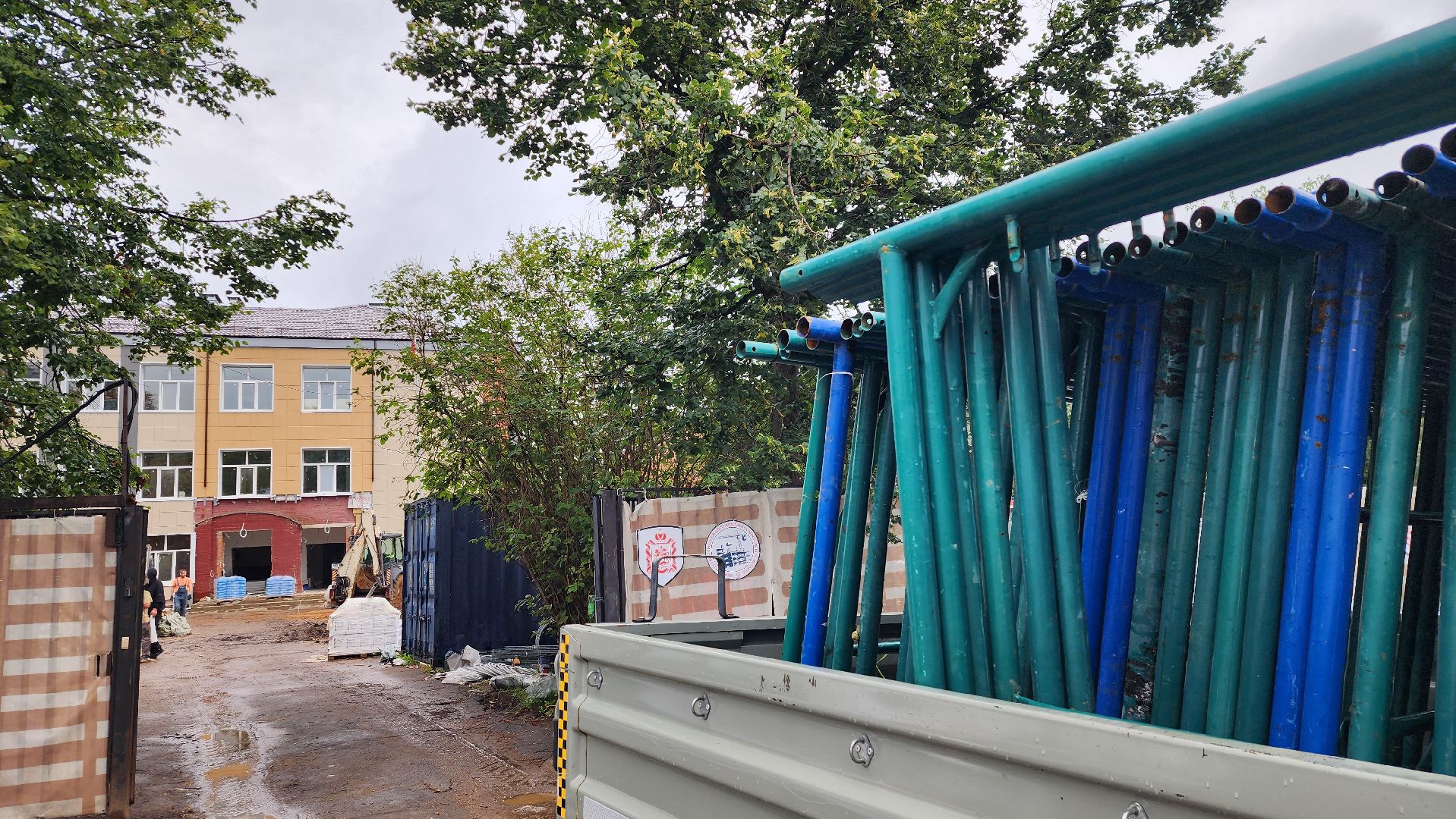 истра, капремонт школы, строительство,