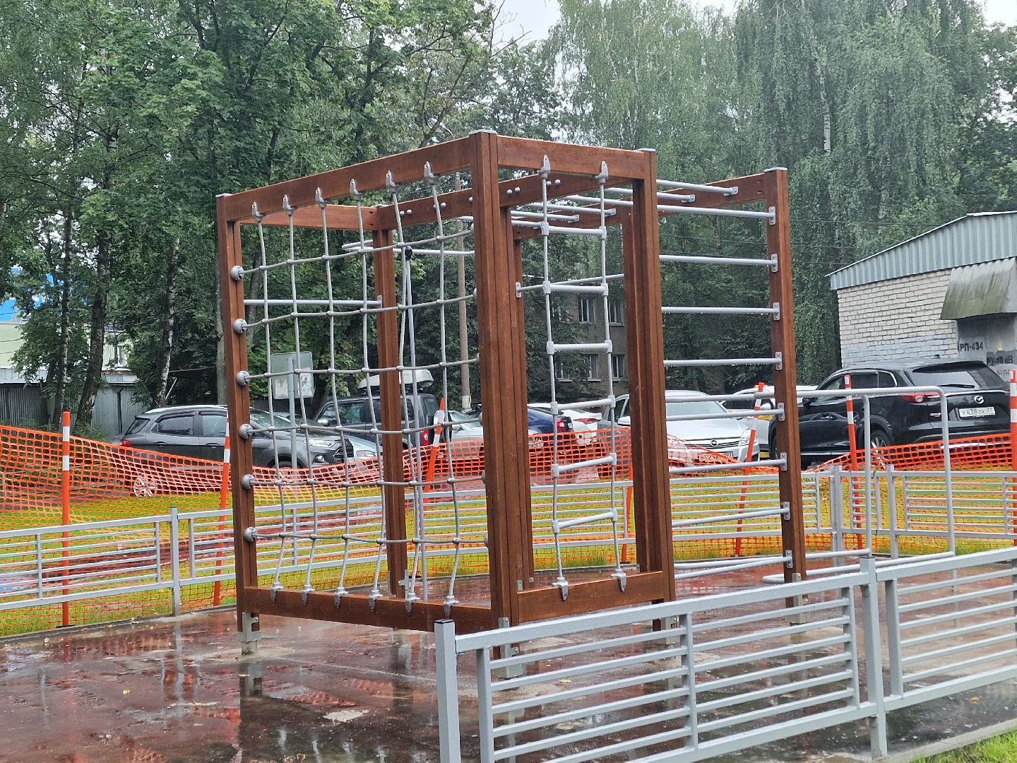 благоустройство территории в балашихе, балашиха, детская игровая площадка,