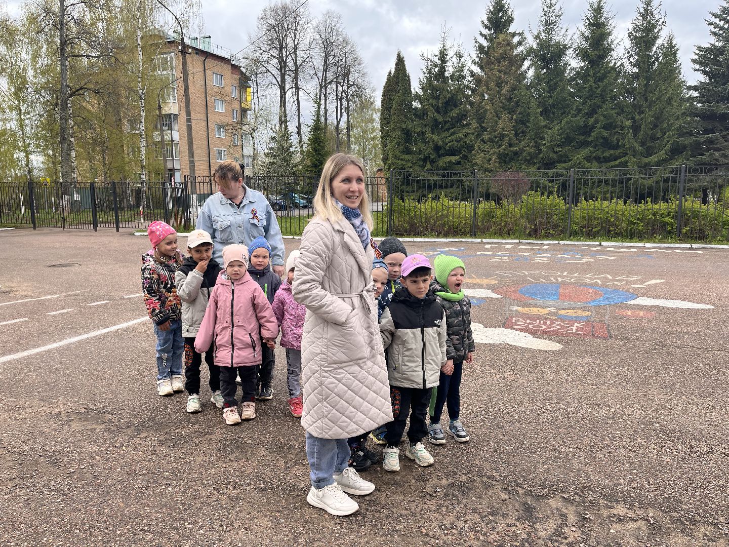 Шаховская, сад памяти, деревья