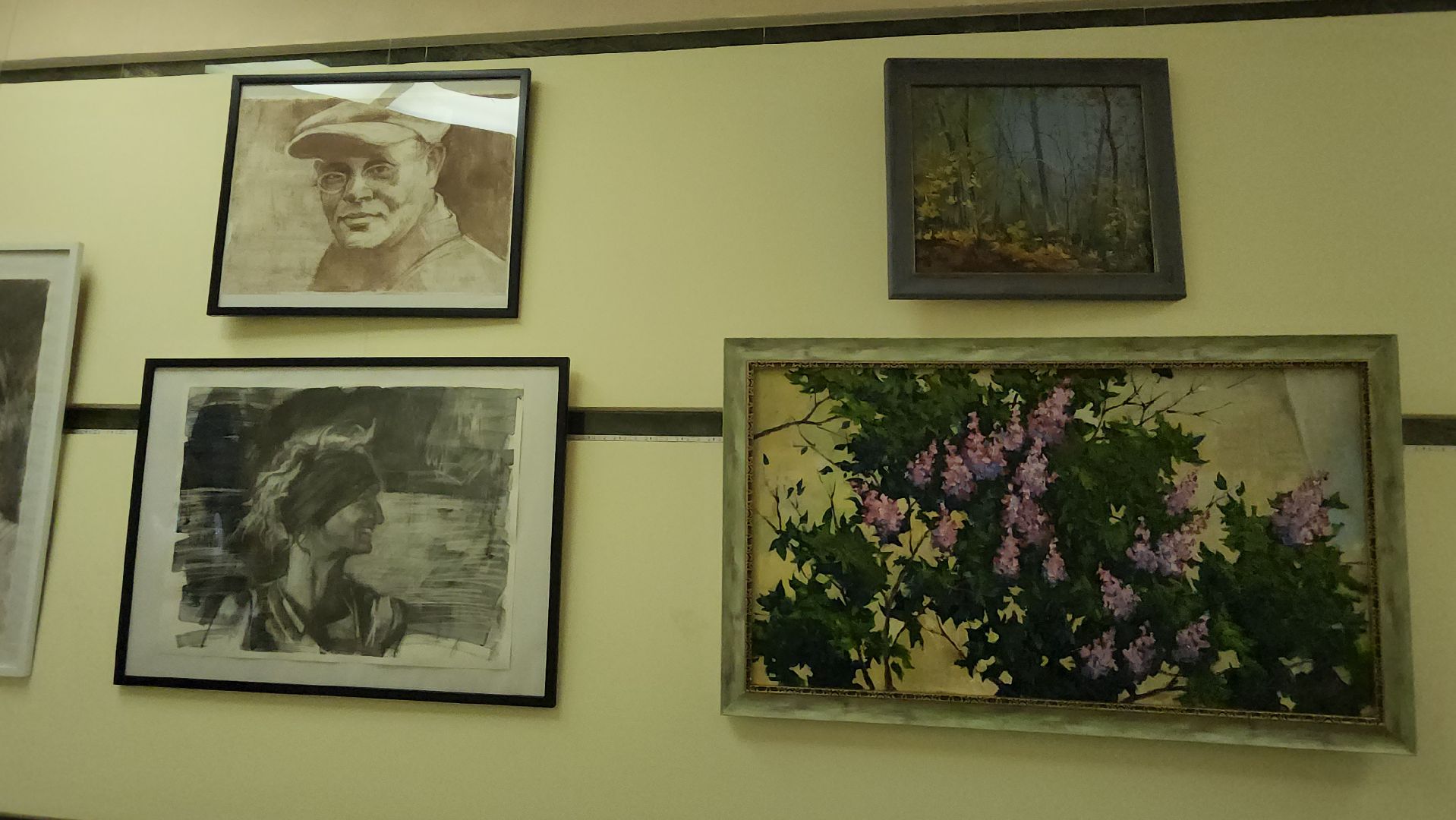 вертикалки, художественная выставка, пушкино, педагог-художник, живопись, графика, портрет, пейзаж, экспозиция,