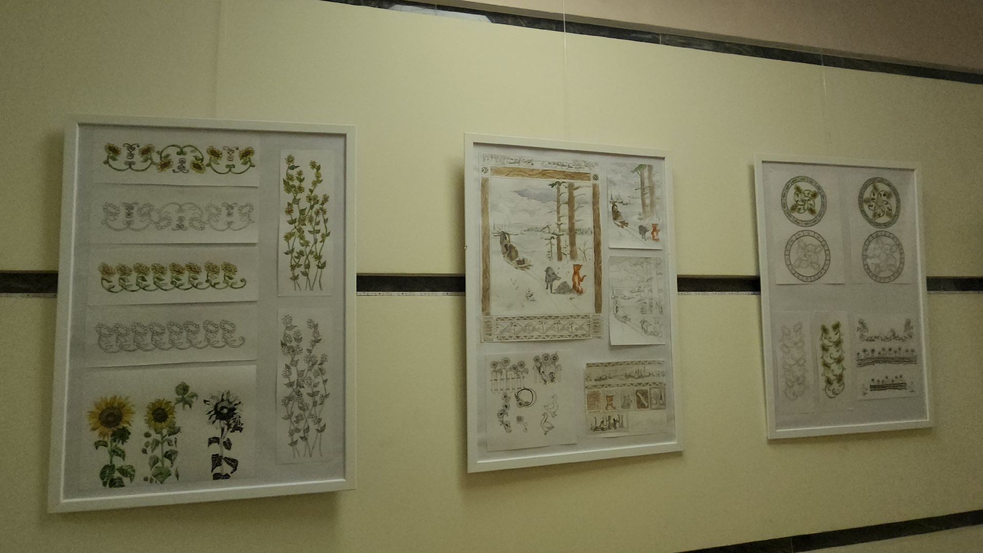 вертикалки, художественная выставка, пушкино, педагог-художник, живопись, графика, портрет, пейзаж, экспозиция,