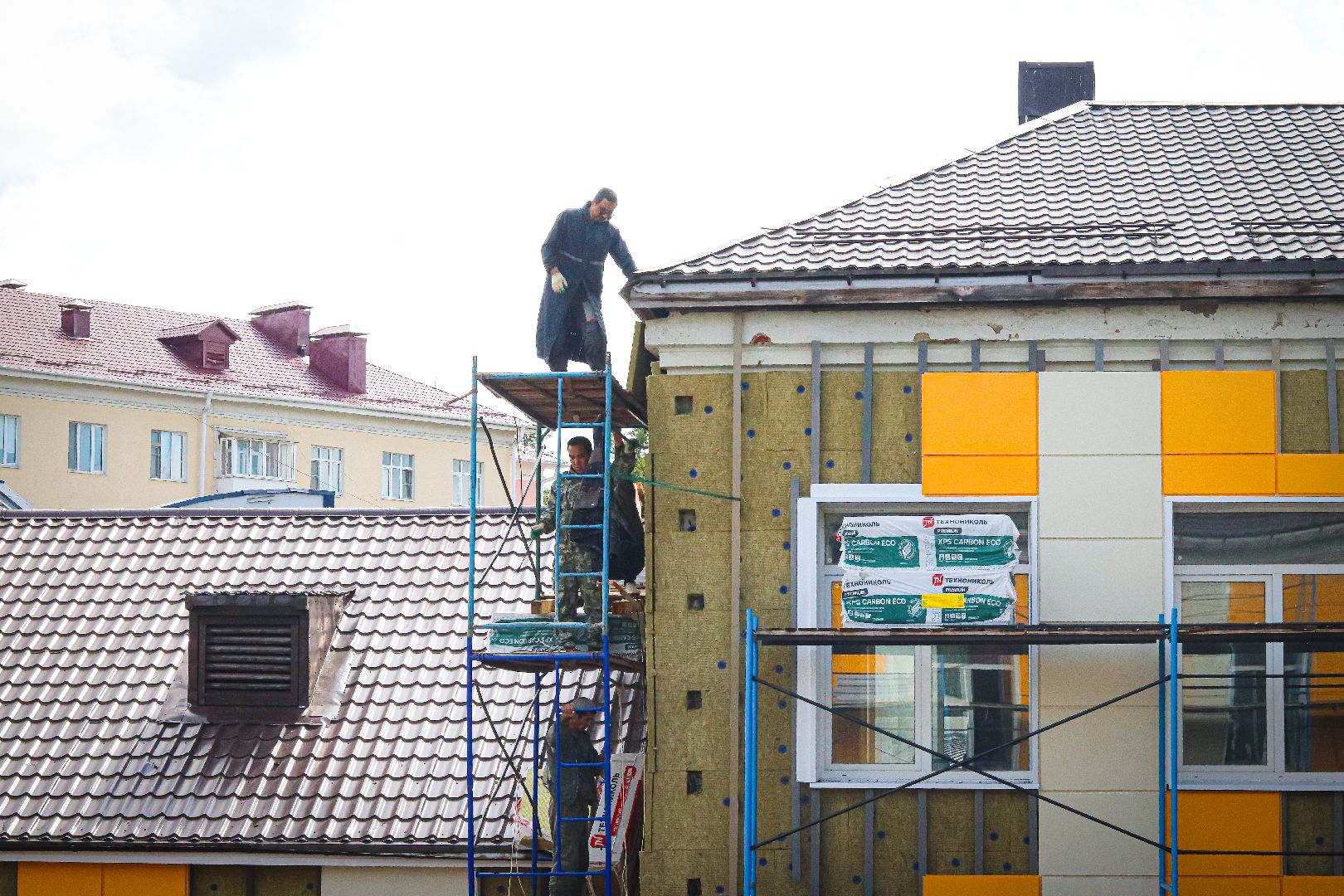 клин, общество, строительство, ремонт школы, подмосковье,