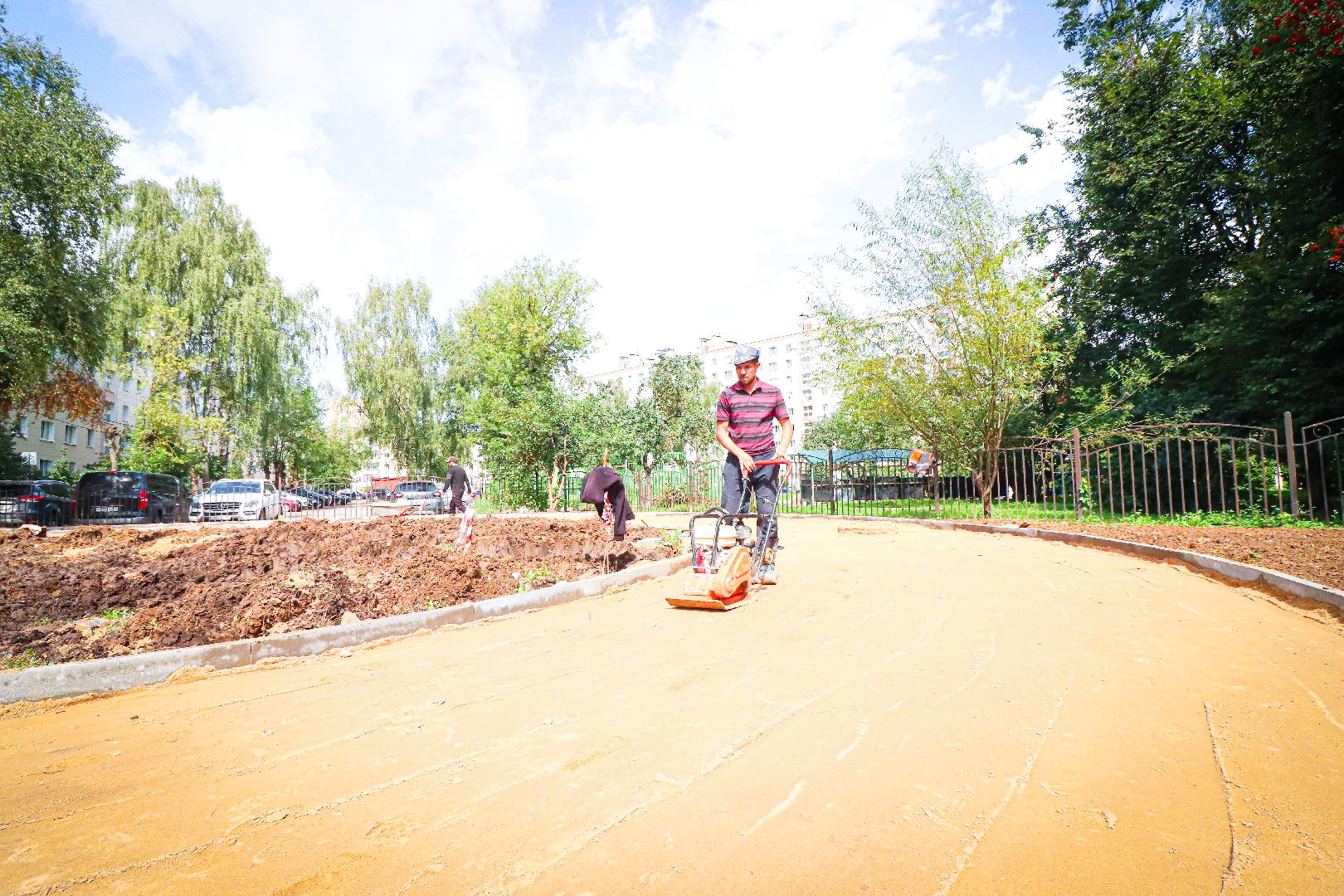 клин, общество, строительство, ремонт школы, подмосковье,
