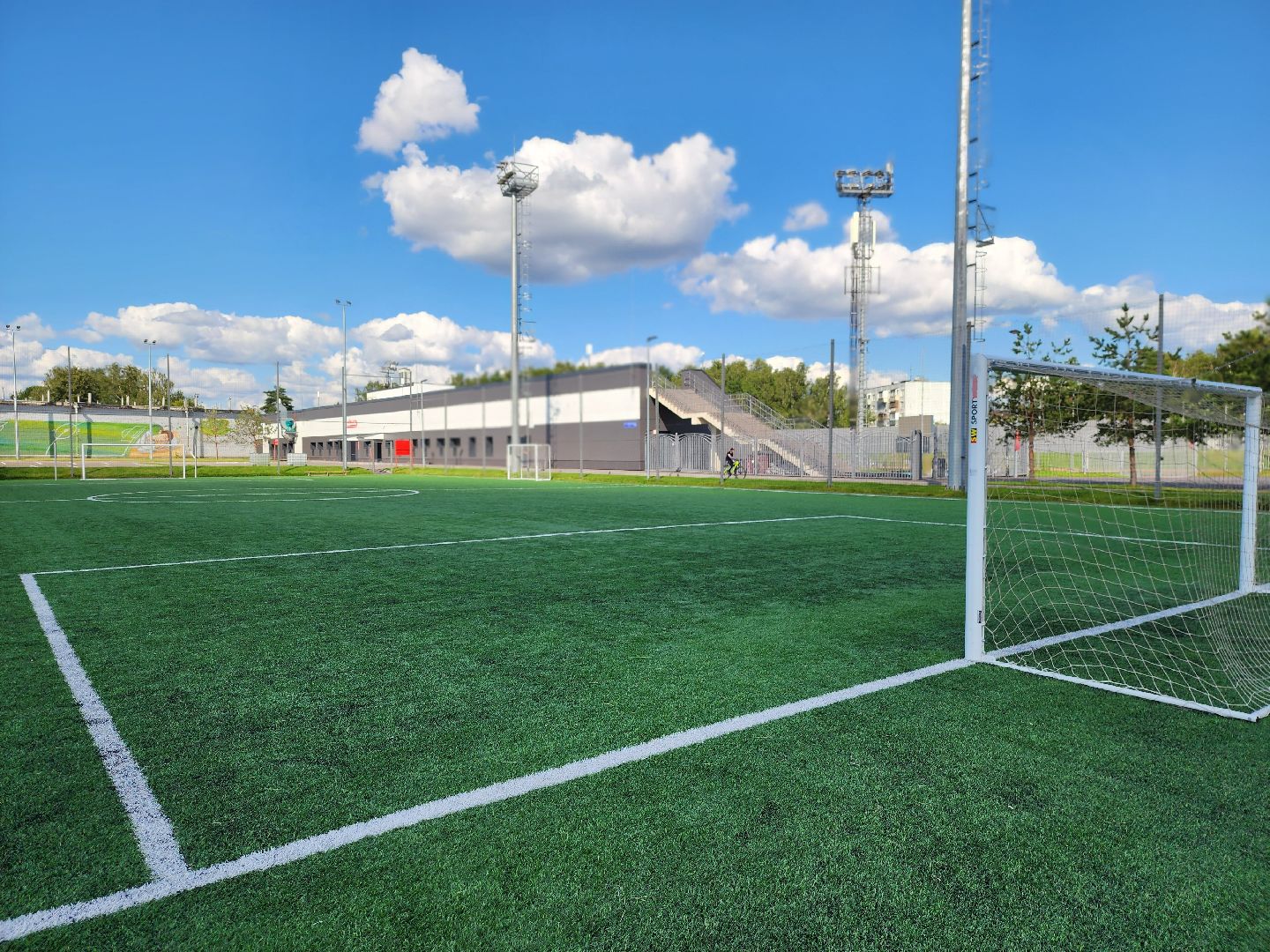 королёв, стадион чайка,  новые спортивные площадки на стадионе чайка,