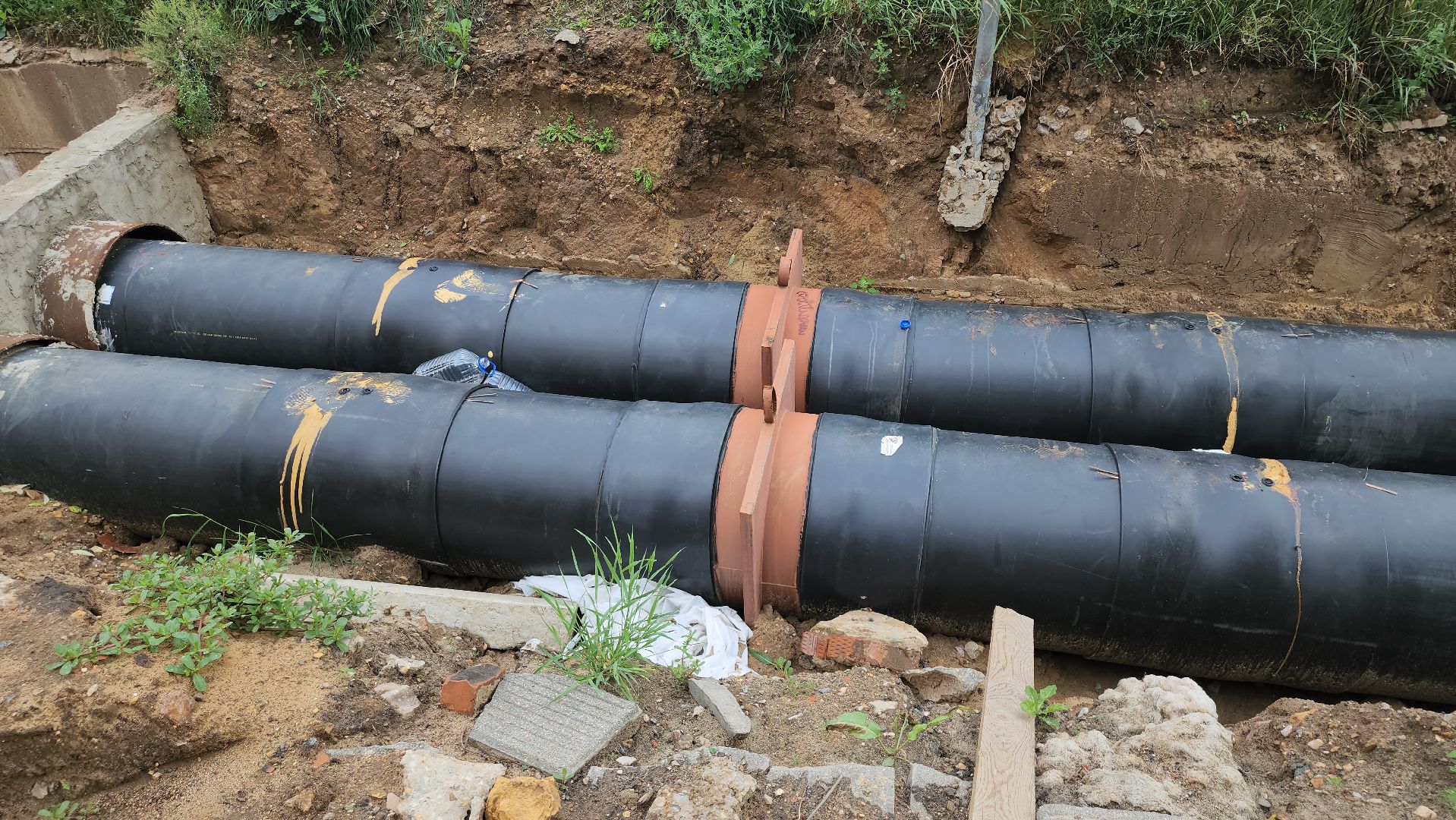 щёлково, замена труб, реконструкция трубопровода,