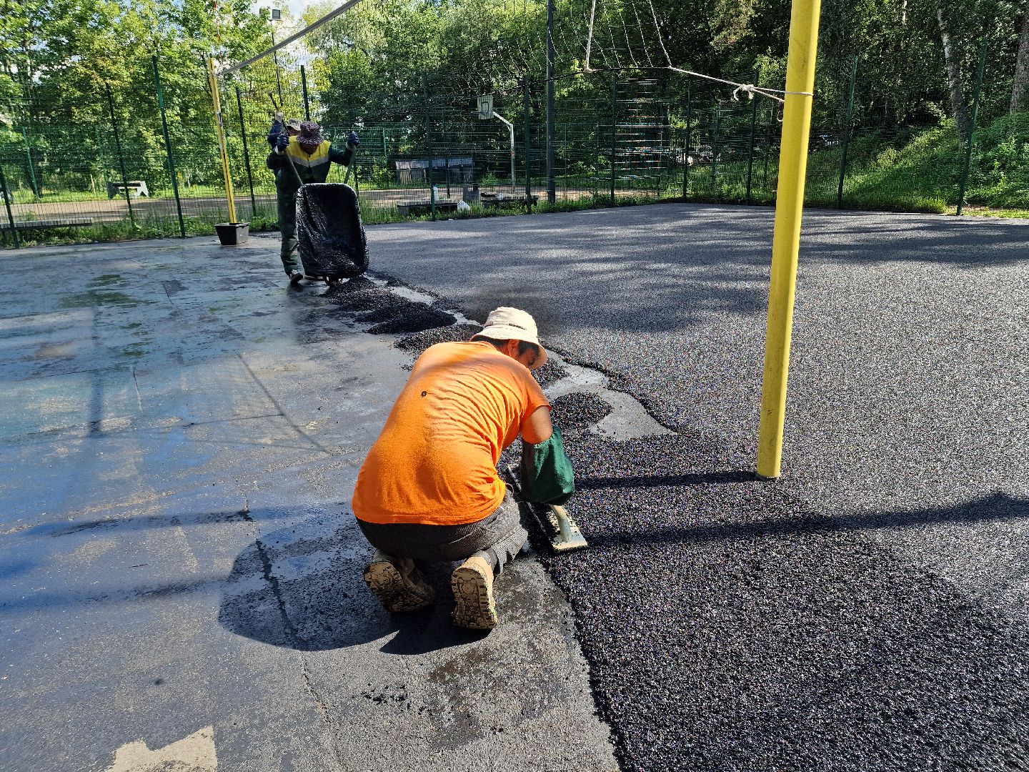 балашиха, ремонт спортплощадок ,