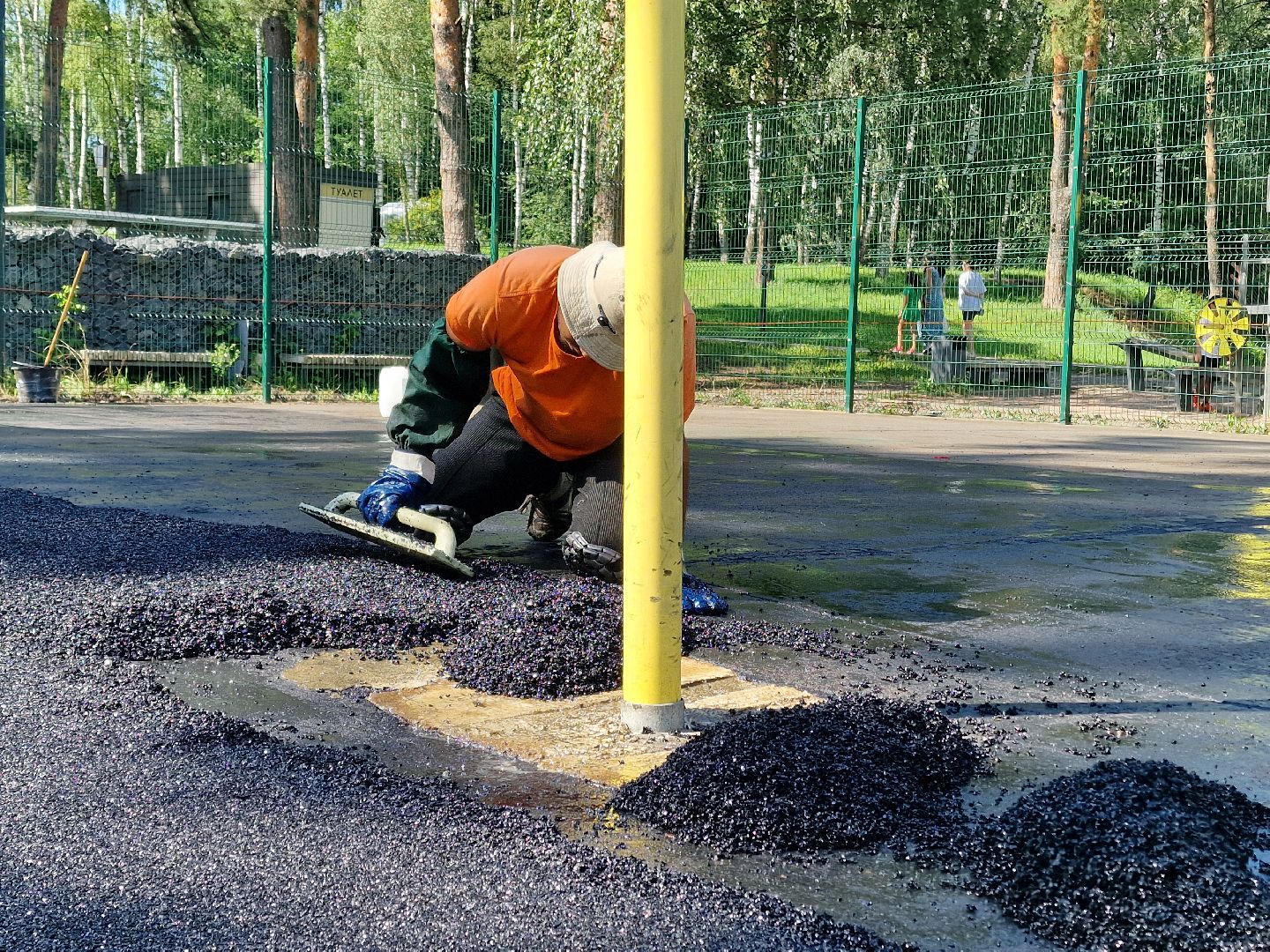 балашиха, ремонт спортплощадок ,