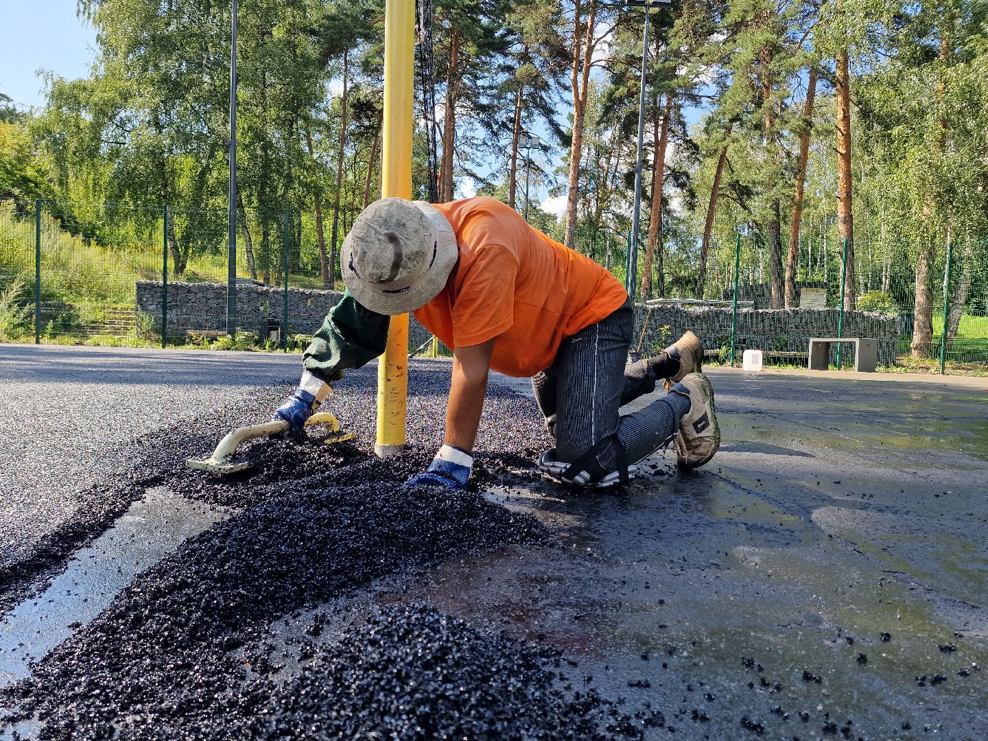 балашиха, ремонт спортплощадок ,