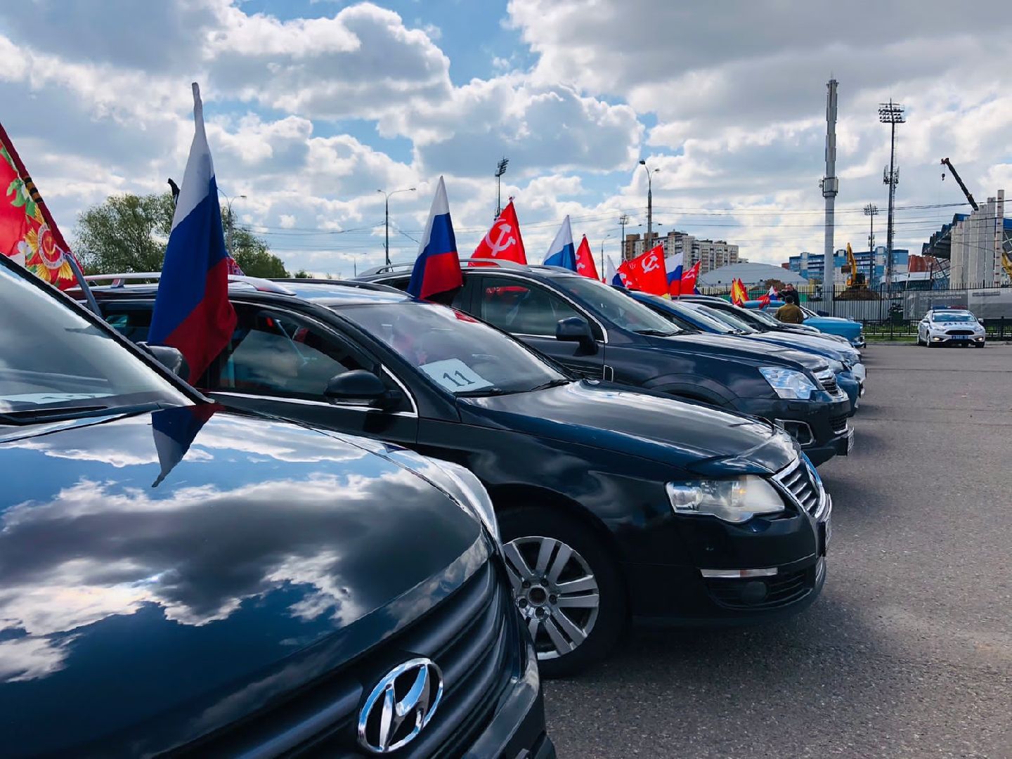 Домодедово, День Победы, память, автопробег
