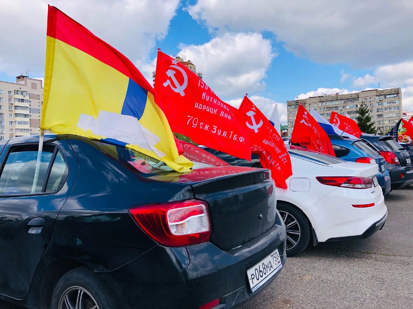 Домодедово, День Победы, память, автопробег