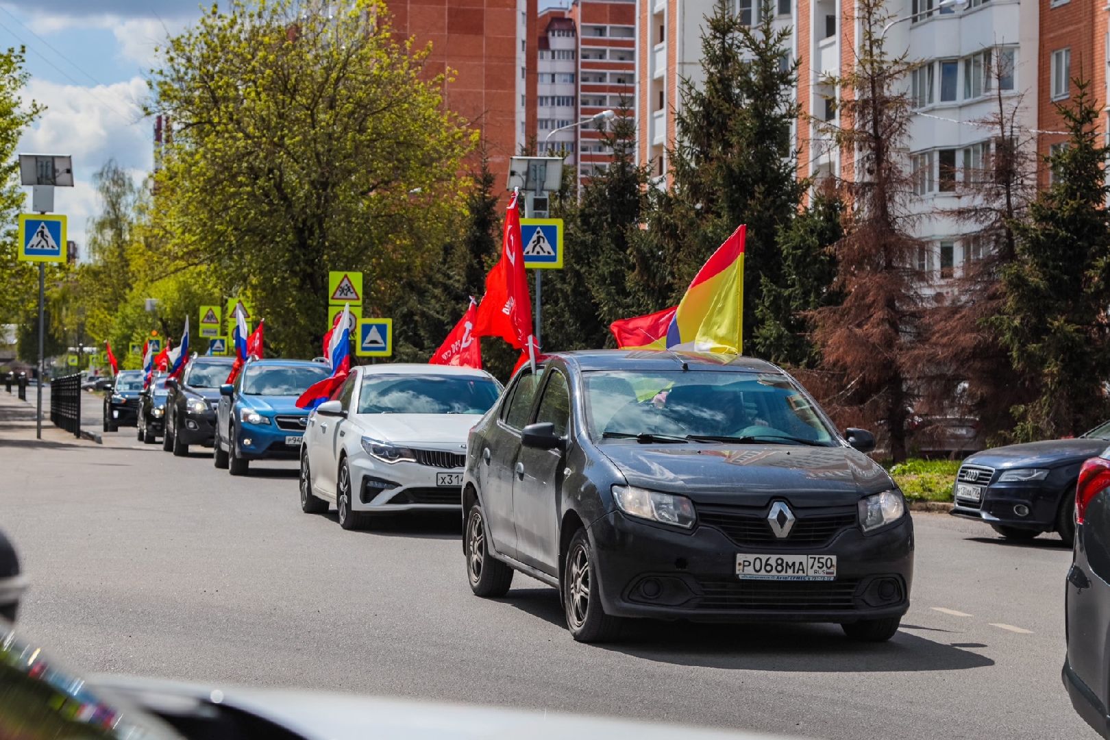 Домодедово, День Победы, память, автопробег