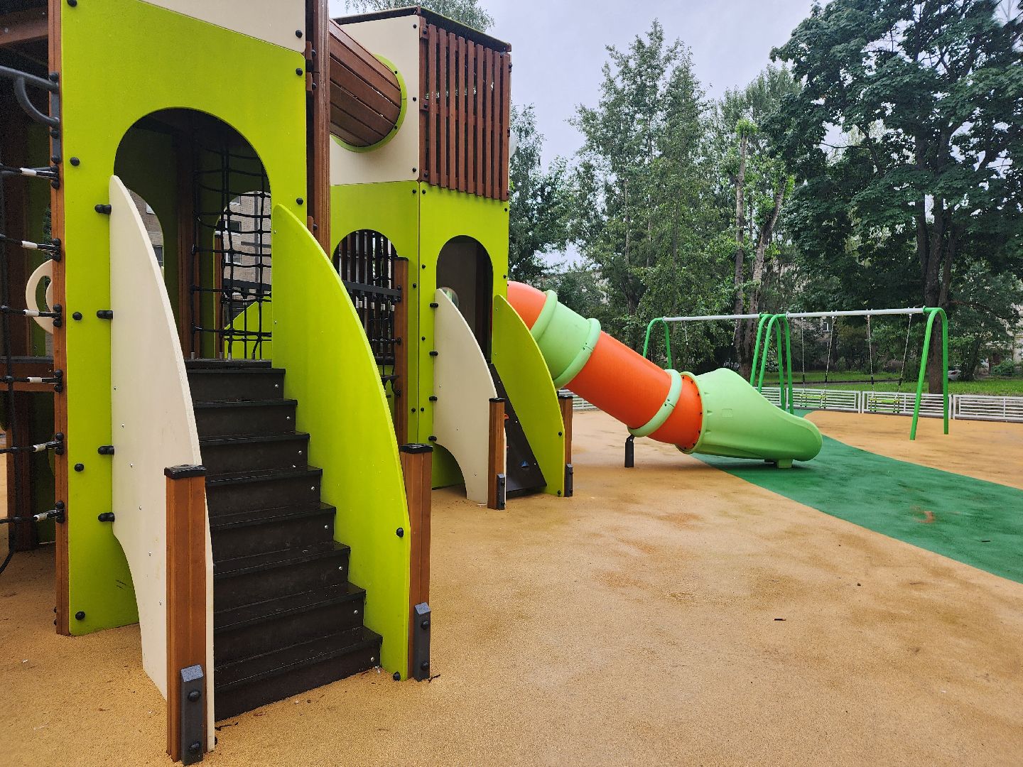 фрязино, детская  площадка, модернизация детских игровых площадок, благоустройство,