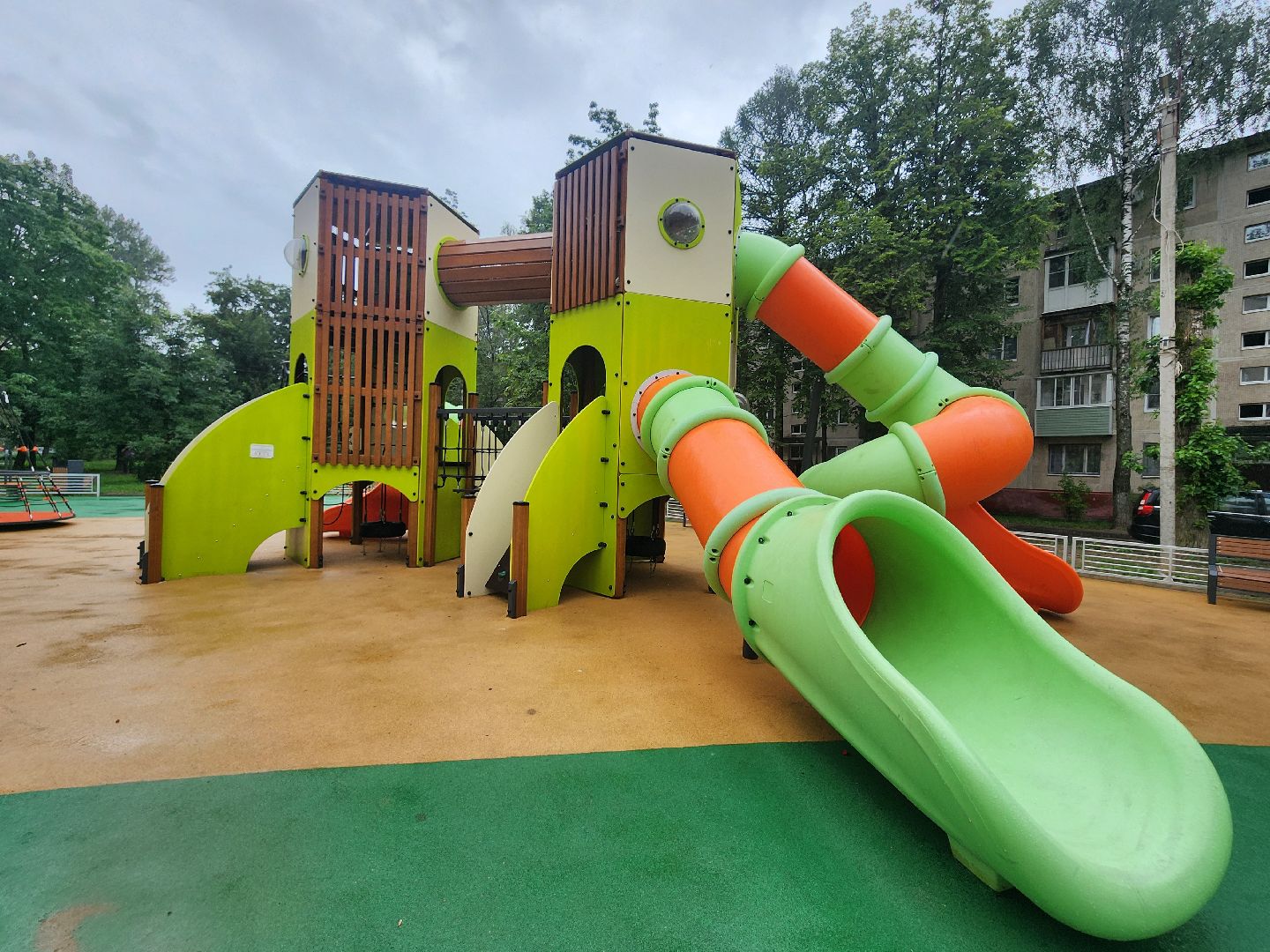 фрязино, детская  площадка, модернизация детских игровых площадок, благоустройство,