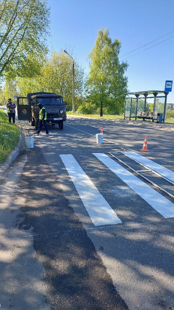 дороги, дорожные работы, дорожная разметка, пешеходный переход, пешеходная зебра, серпухов, добродел,