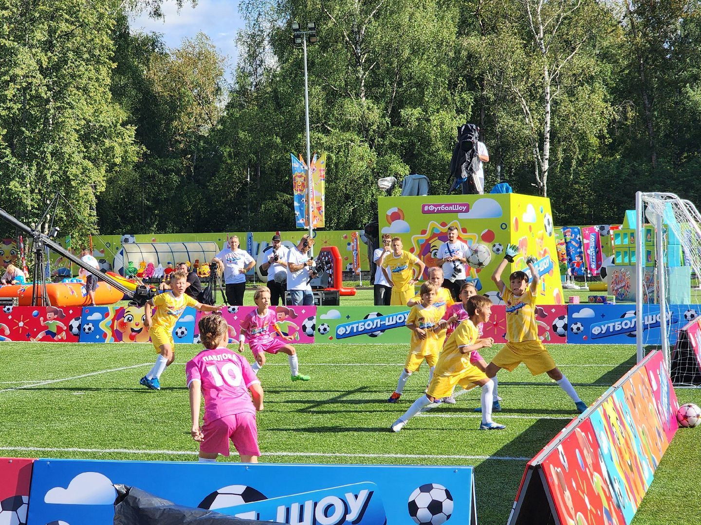 дубна, спорт, футбол, футбол шоу,