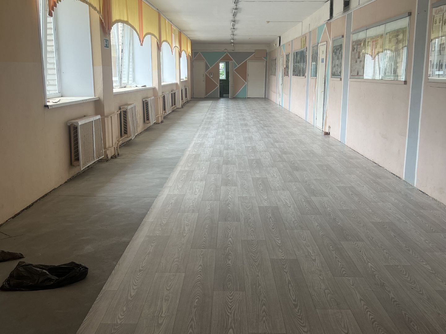 талдомский городской округ, Поселок северный, Школа средняя , Ремонт школы в поселке северный,