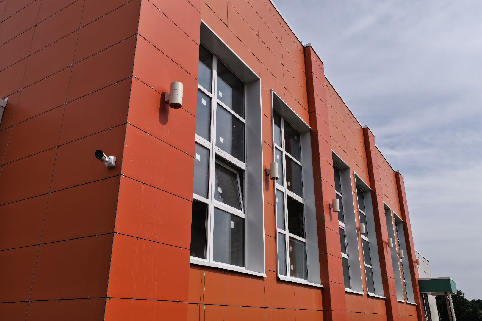 видео с коптера, школа малая дубна,