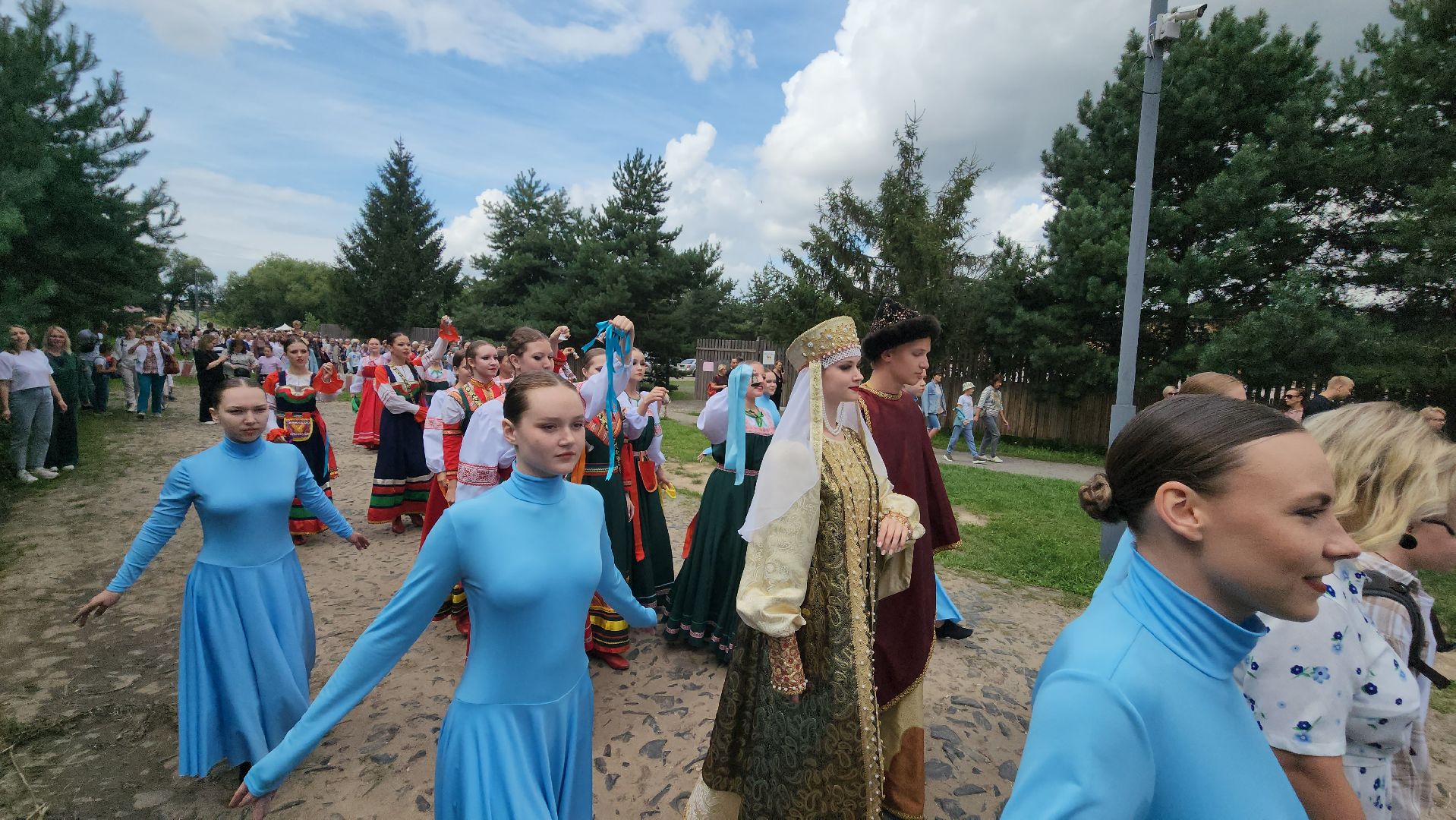 Зарайск, День города, Спектакль на воде,зарайску 879 лет,