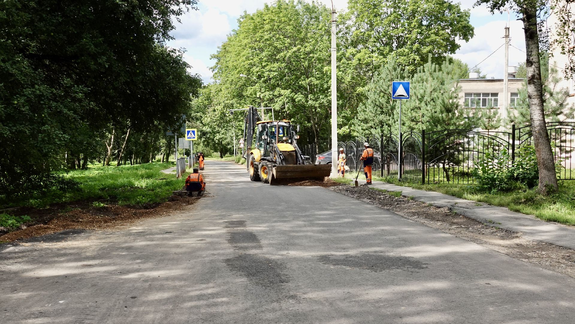 дорога, ремонт,  сергиево-посадский городской округ,