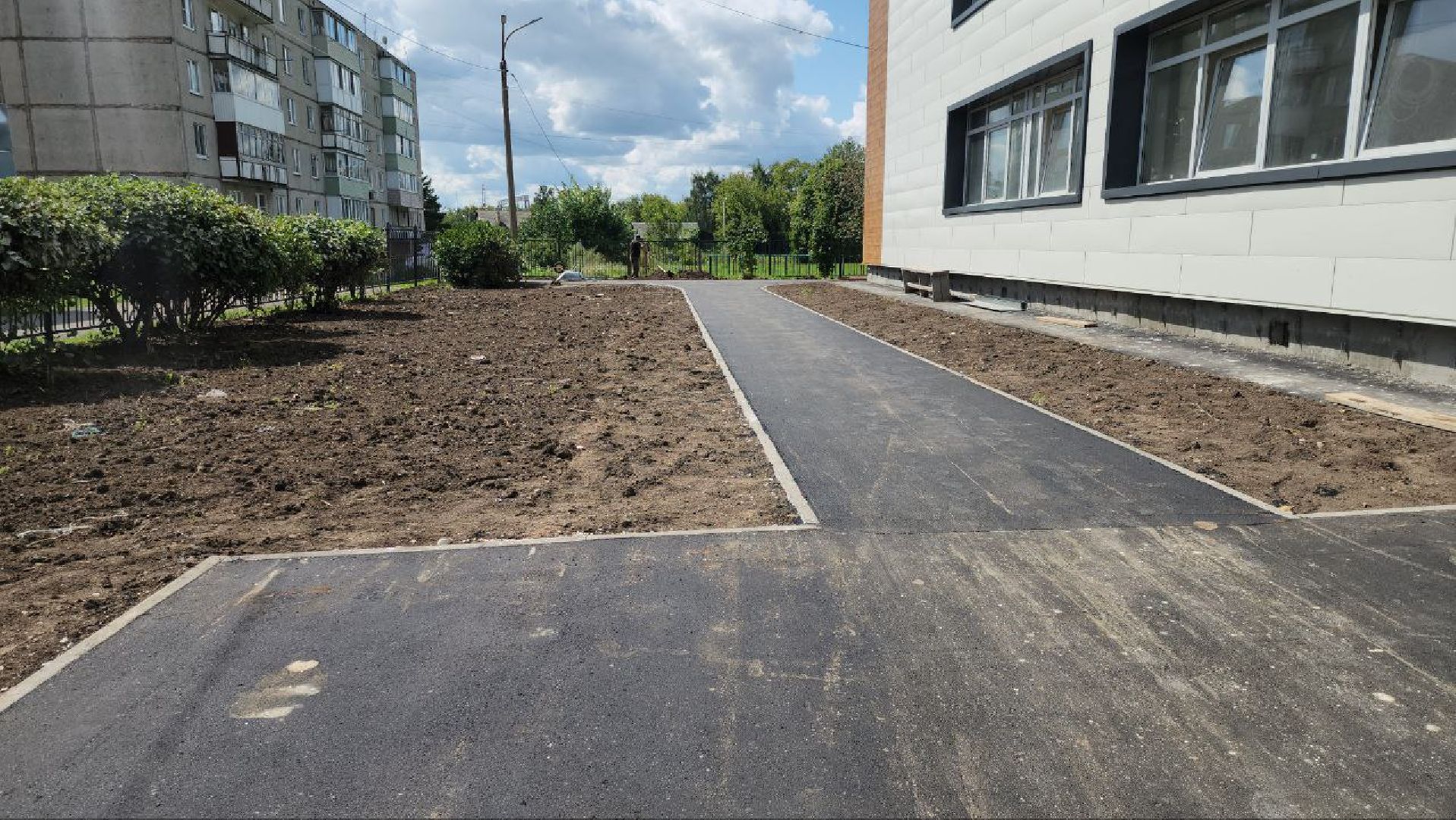 луховицы, капитальный ремонт школы во фруктовой, фруктовая,