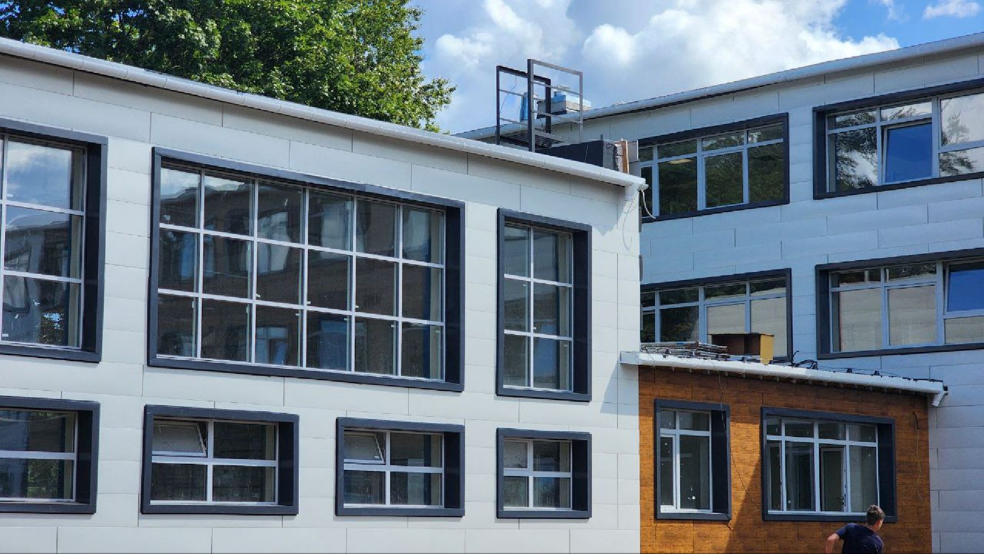 луховицы, капитальный ремонт школы во фруктовой, фруктовая,