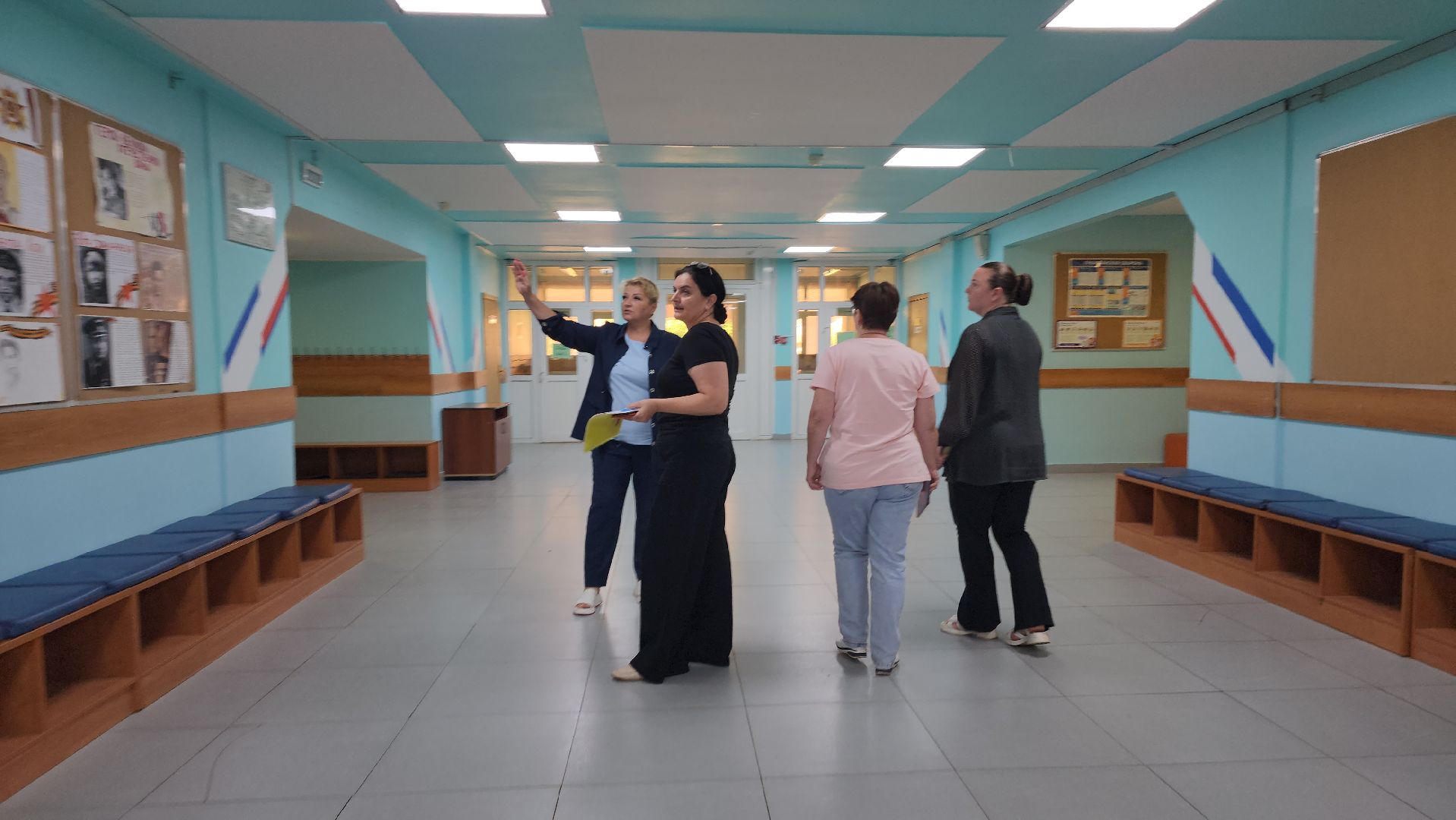 Школа, подготовка к 1 сентября, Лобня ,