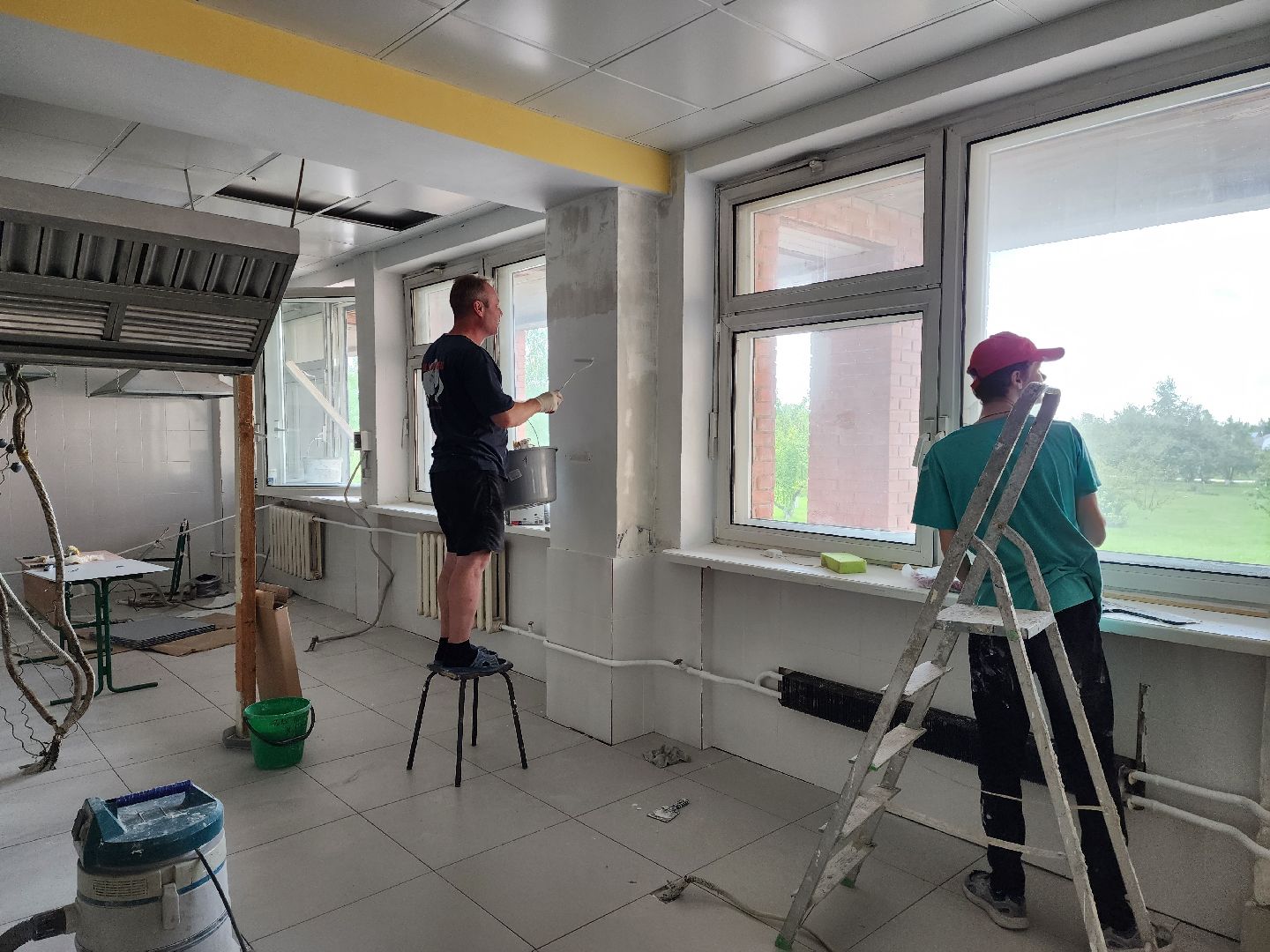 раменское, образование, ремонт столовой в новохаритоновской школе,