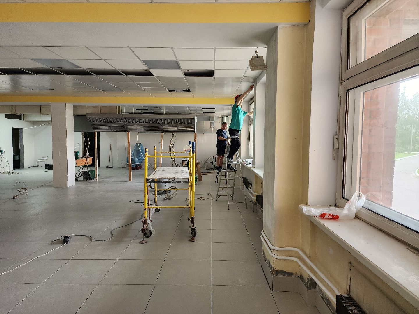 раменское, образование, ремонт столовой в новохаритоновской школе,