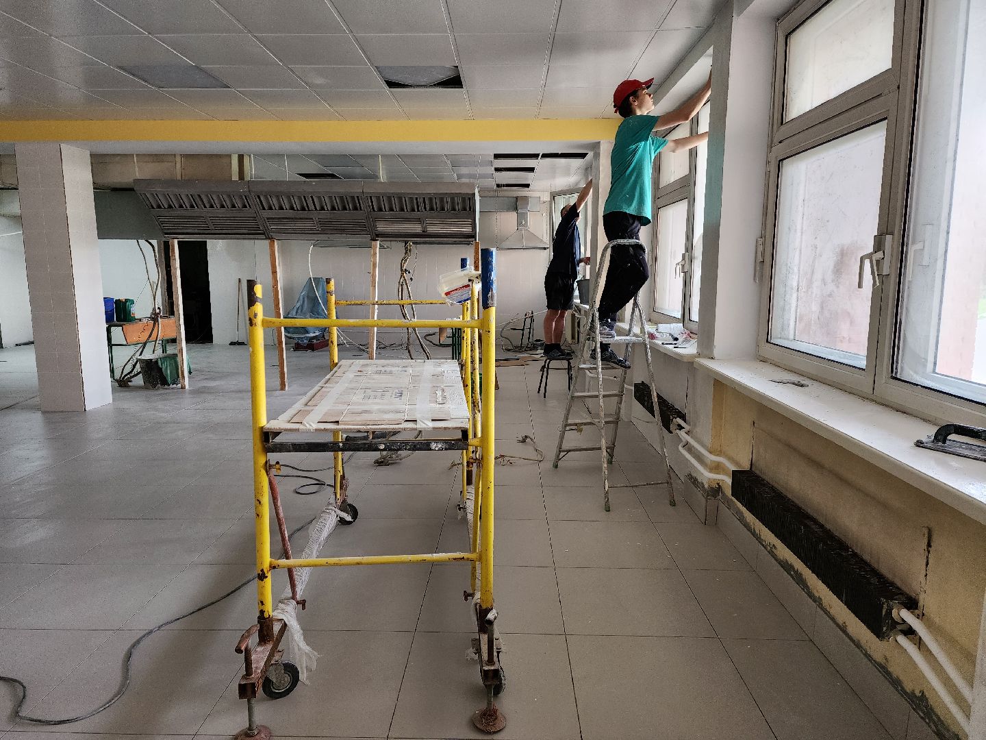 раменское, образование, ремонт столовой в новохаритоновской школе,