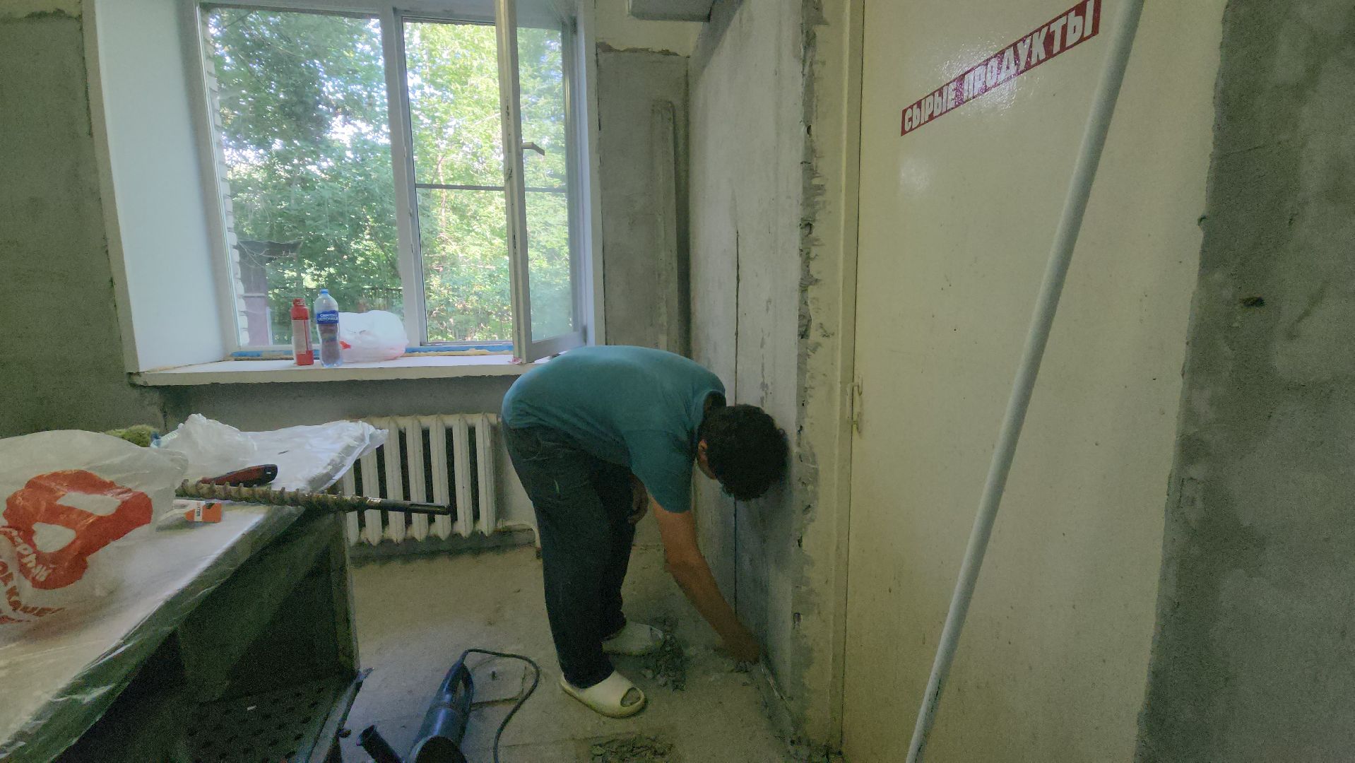 вертикалки, пушкино, лицей, пушкинский округ, ремонт в колледже,подготовка к 1 сентября,кухня, классы,