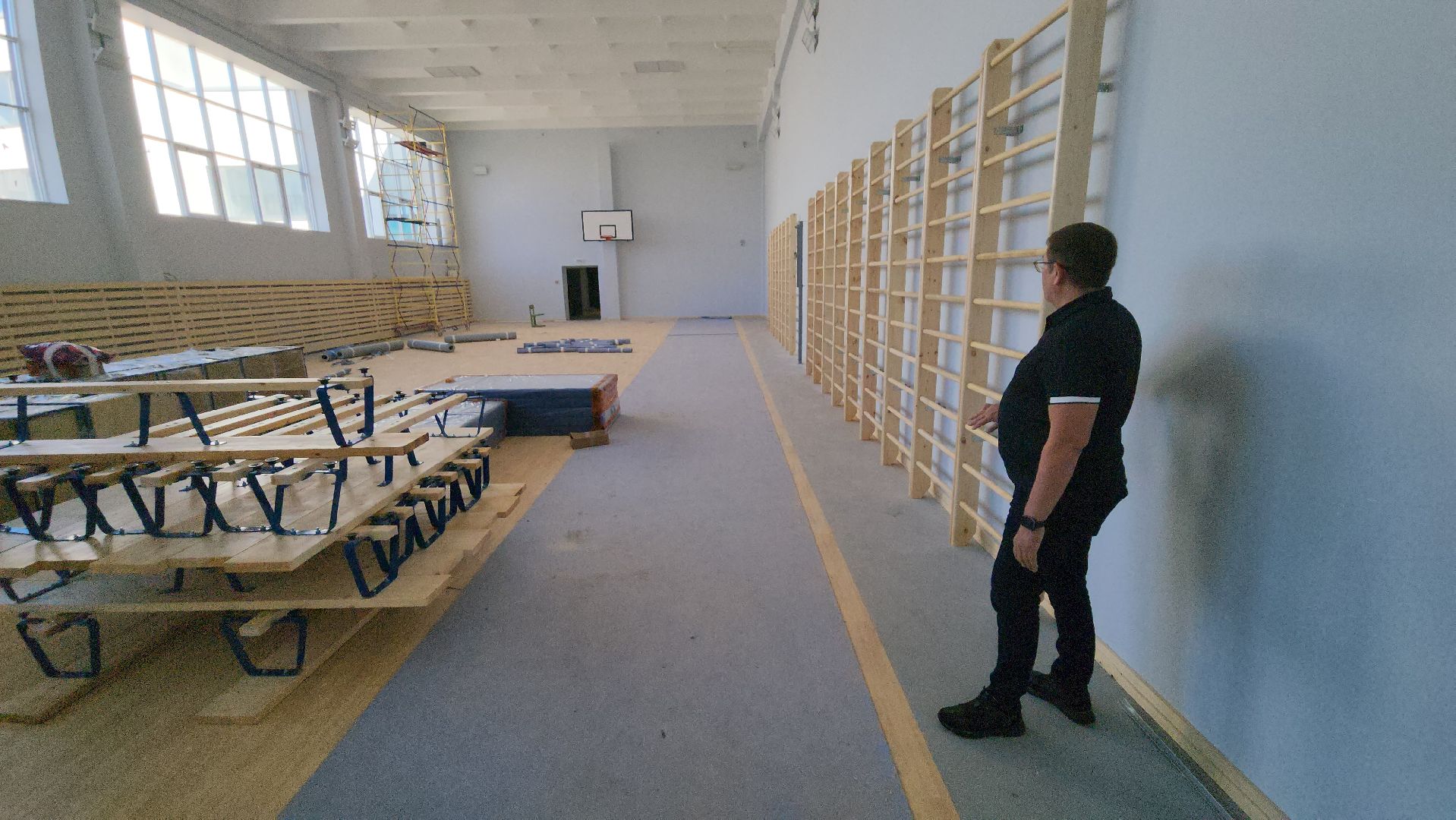 серпухов, школа 2, капитальный ремонт школы, ремонт спортзала школы, улица луначарского,