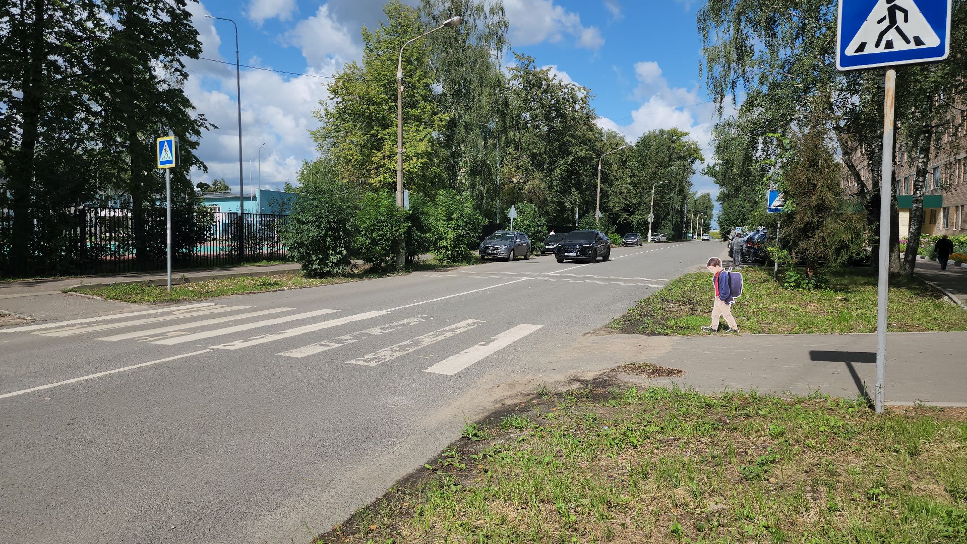 Фигуры школьников, Лосино-Петровский, безопасность детей,
