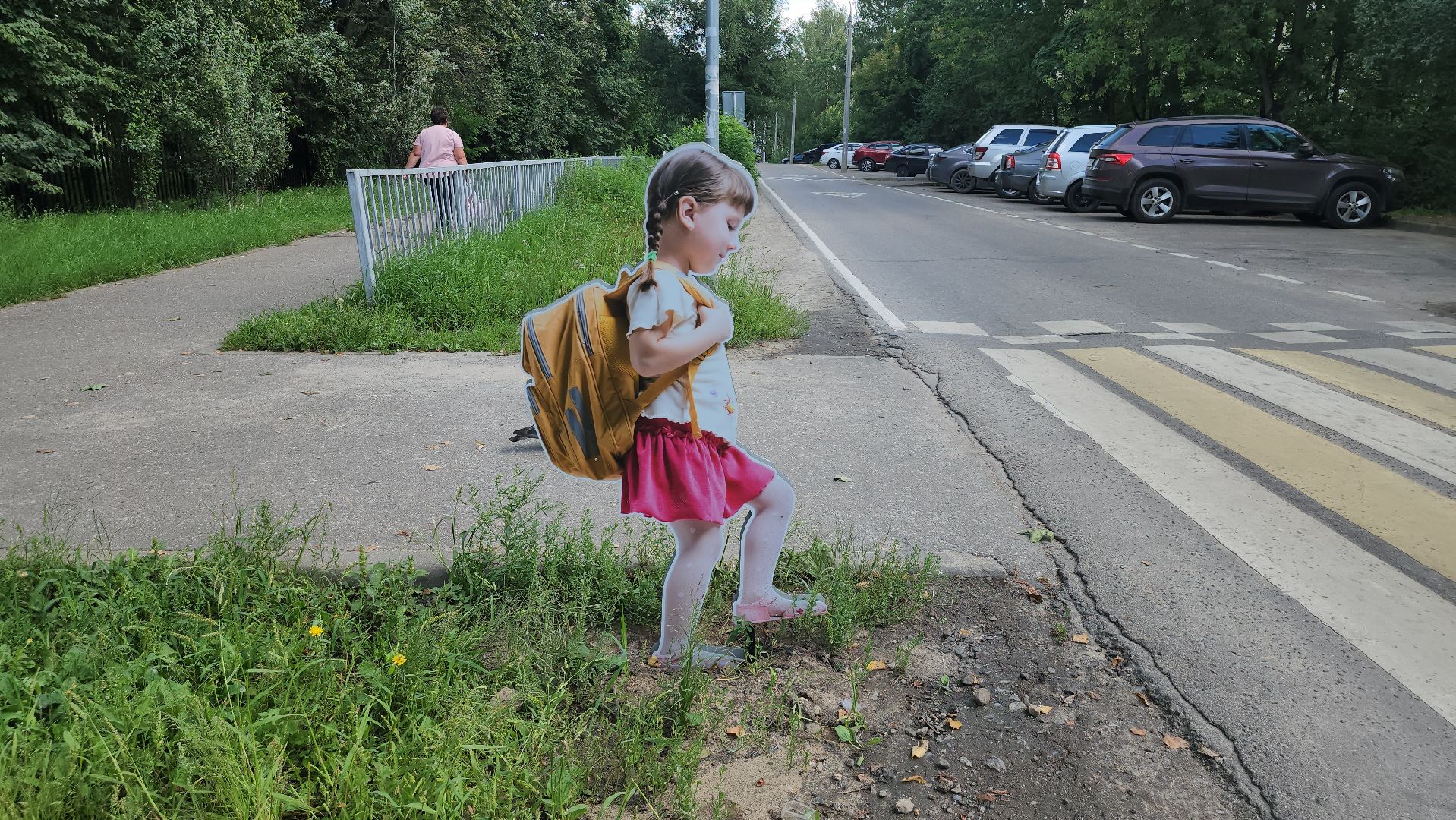 Фигуры школьников, Лосино-Петровский, безопасность детей,