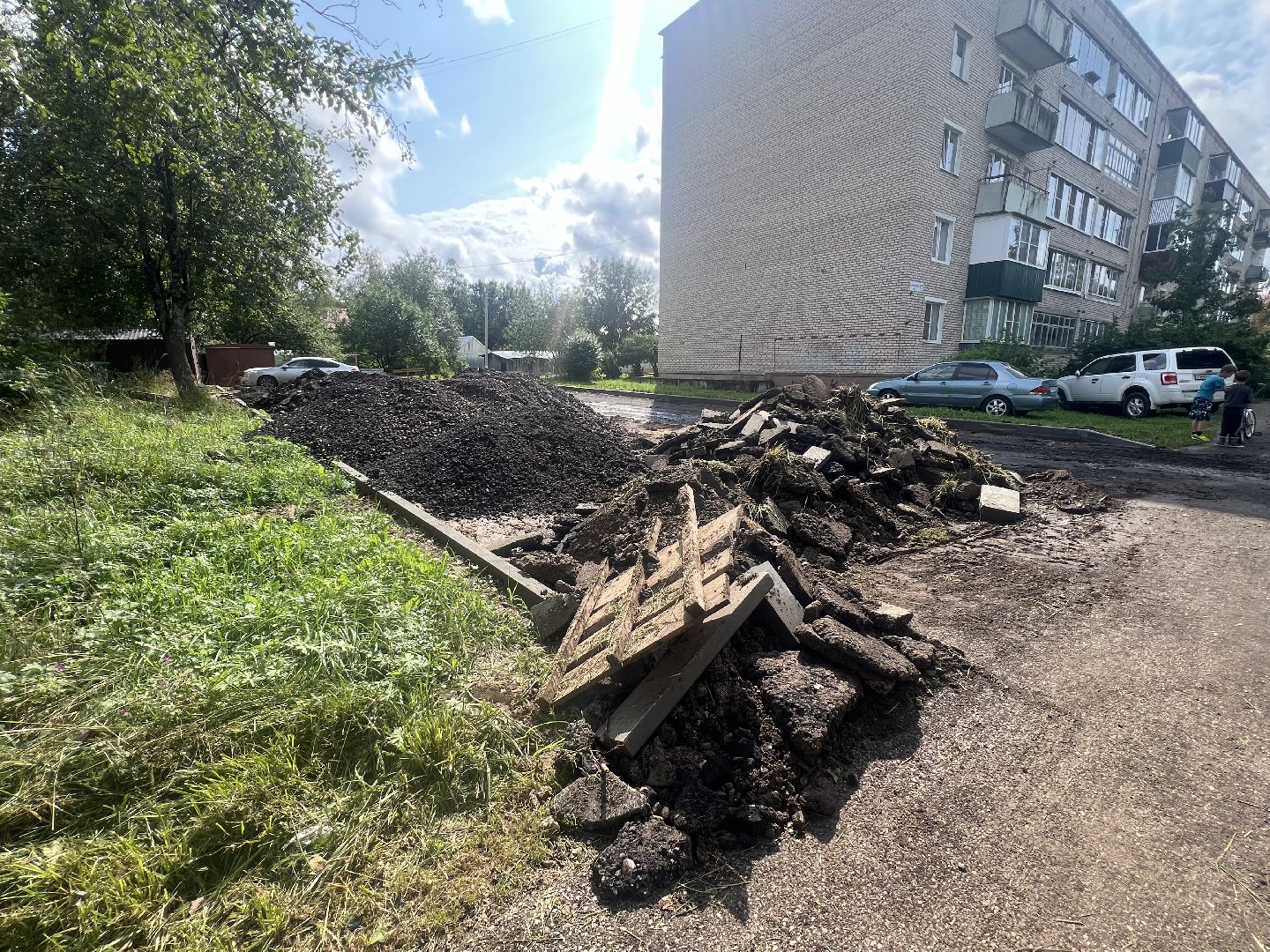 талдомский округ, Поселок северный, Благоустро,