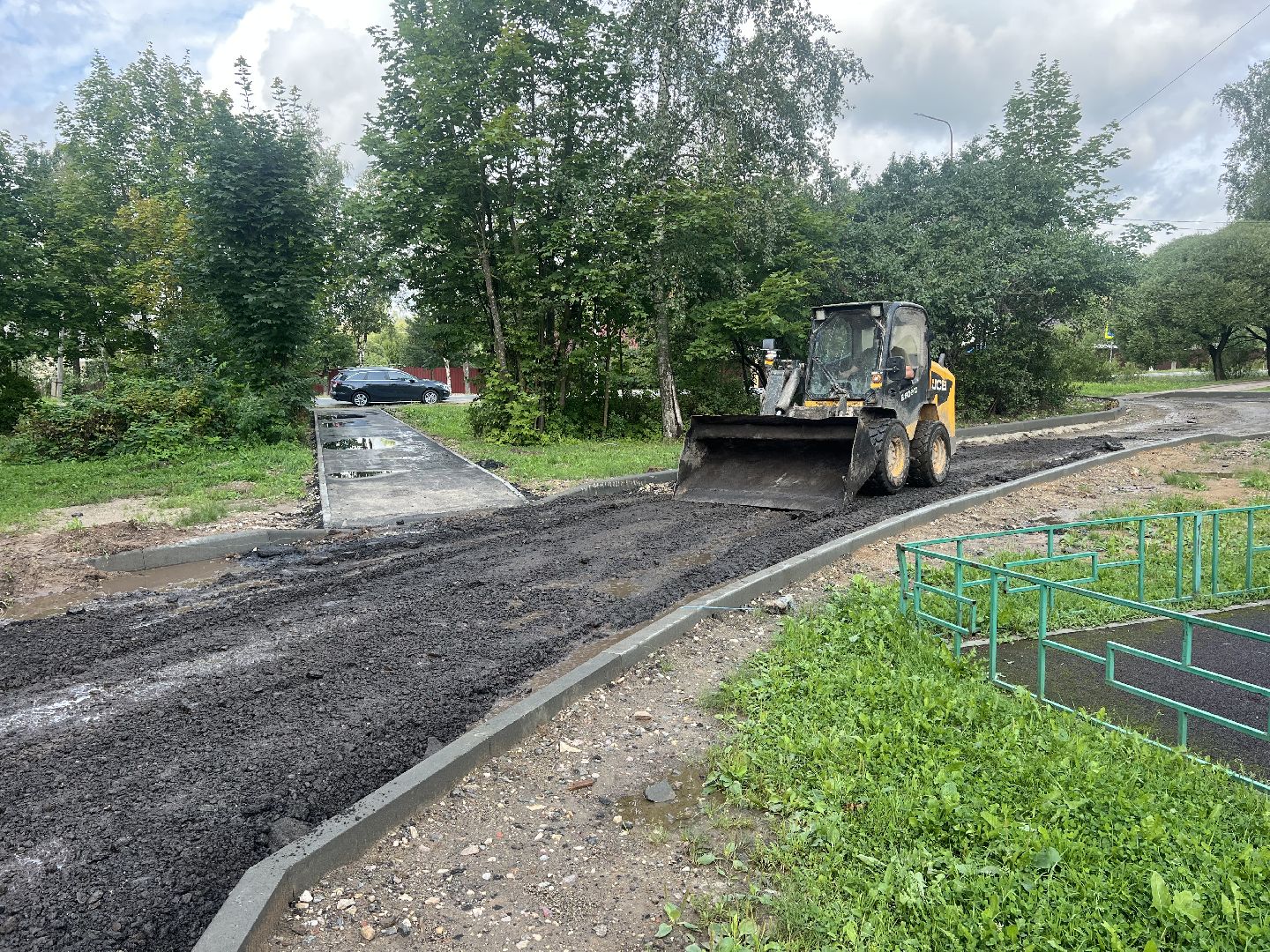 талдомский округ, Поселок северный, Благоустро,